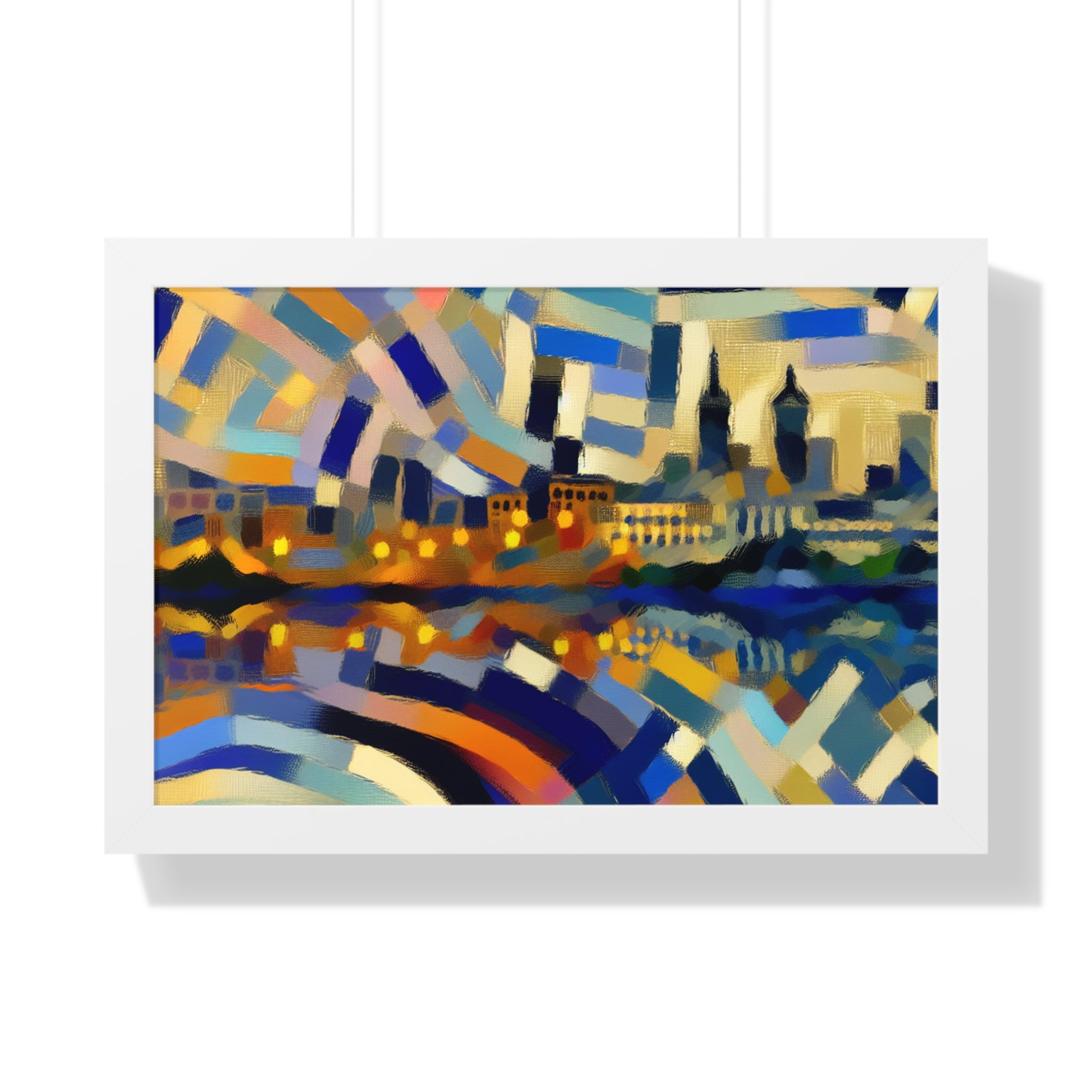 Urban Mirage and Flow | Framed Print