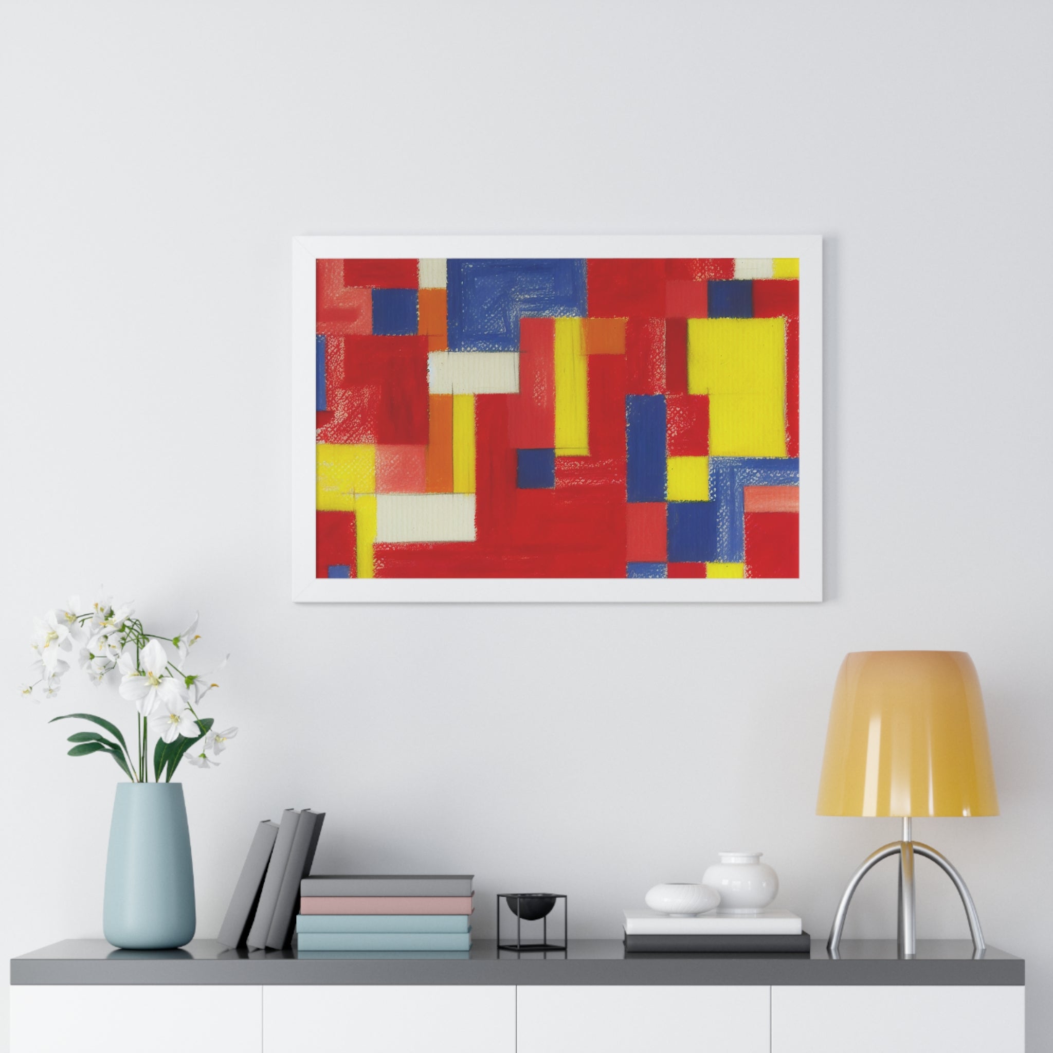 Vibrant Rhythmic Harmony | Framed Print