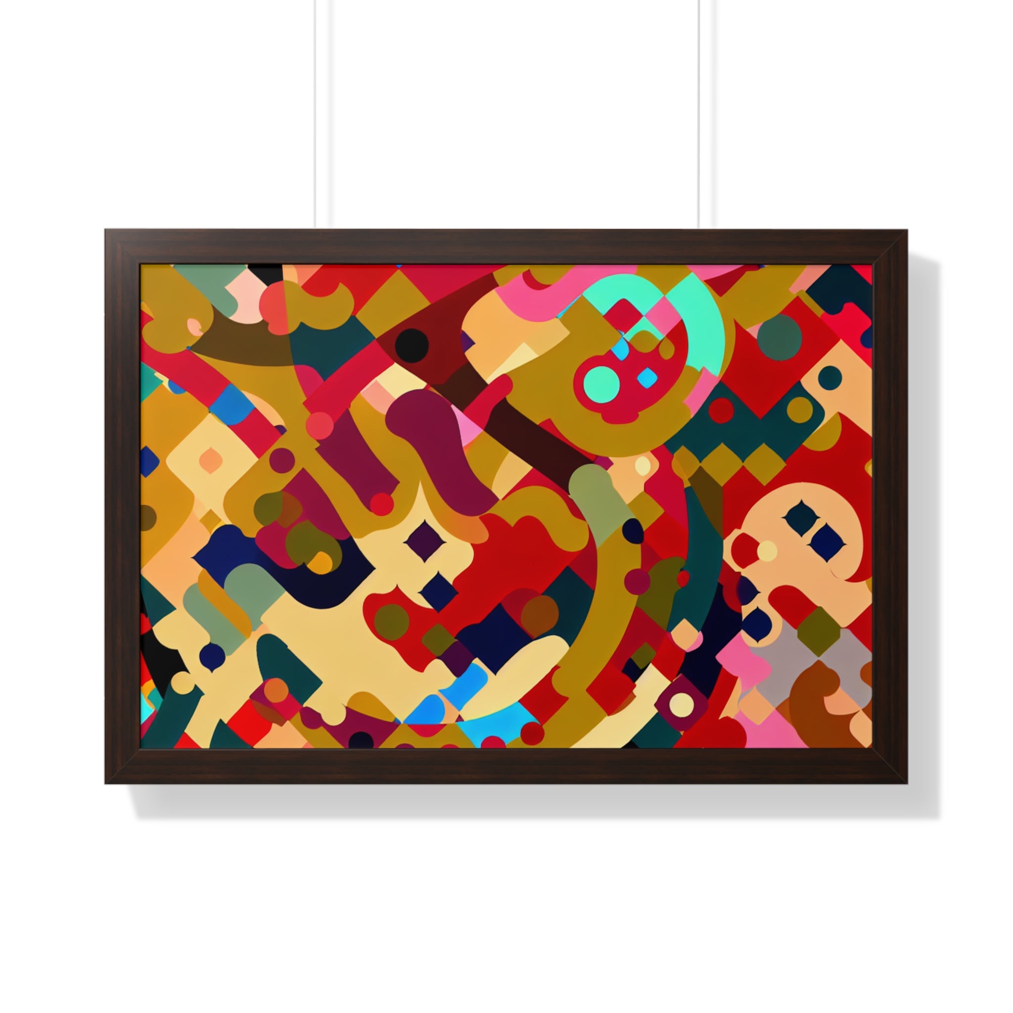 Whispers of Color and Form | Framed Print