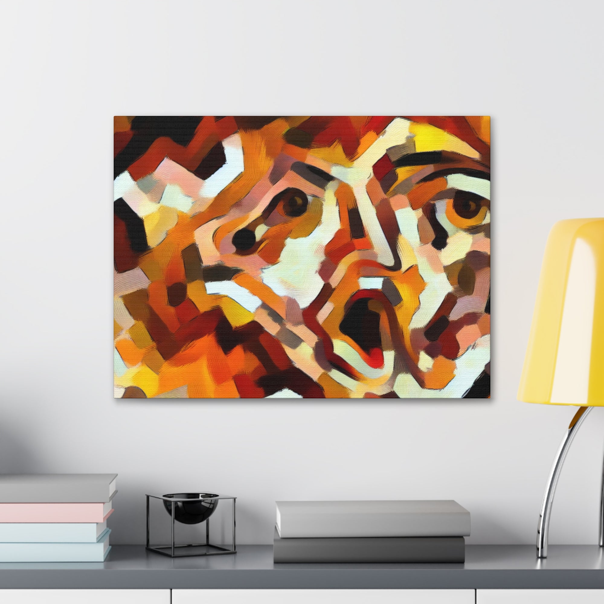 Fiery Unraveling and Dread | Canvas