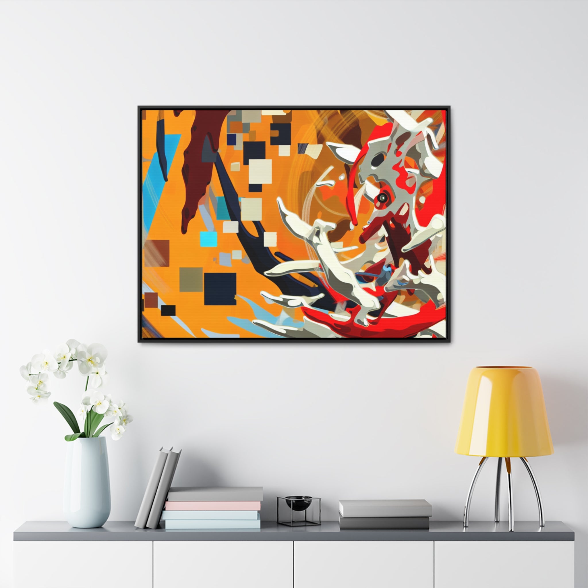 Fractured Fantasies | Framed Canvas