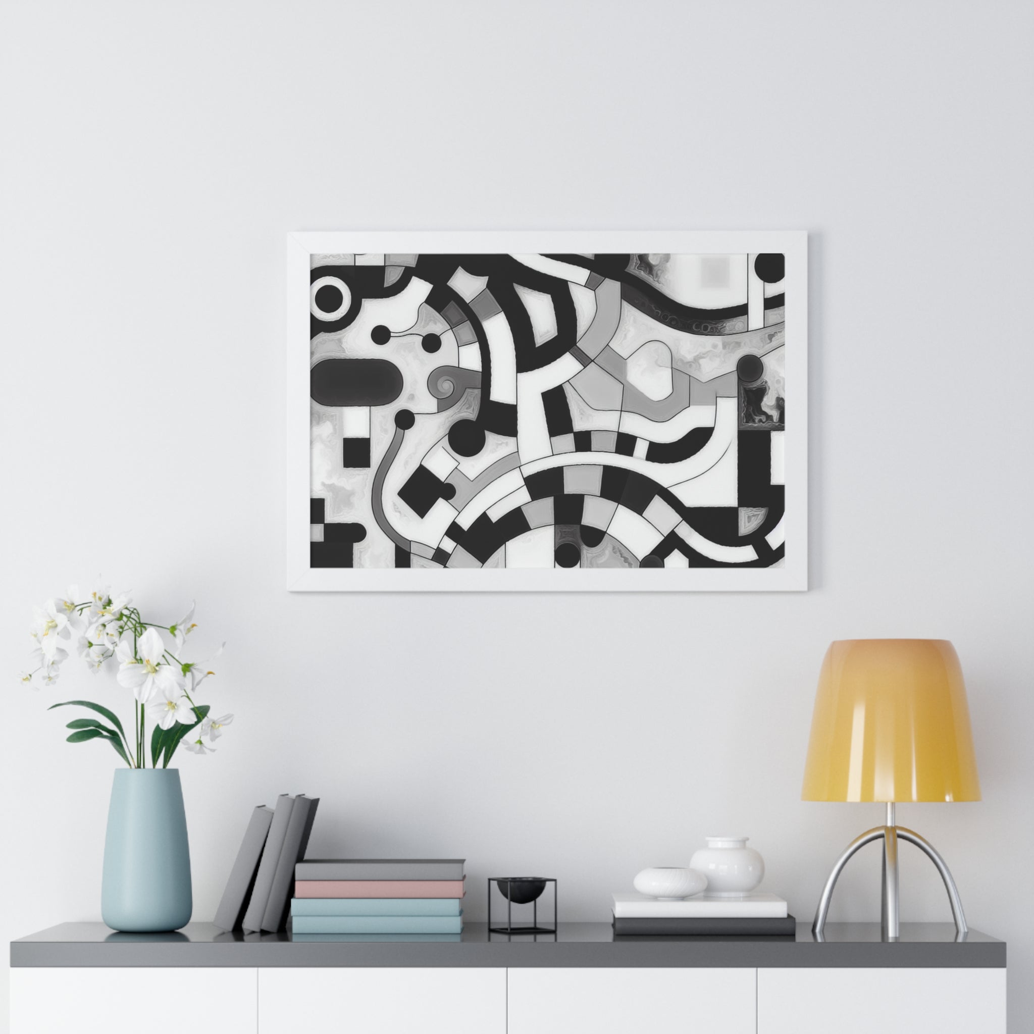 Rhythm of Shadows | Framed Print