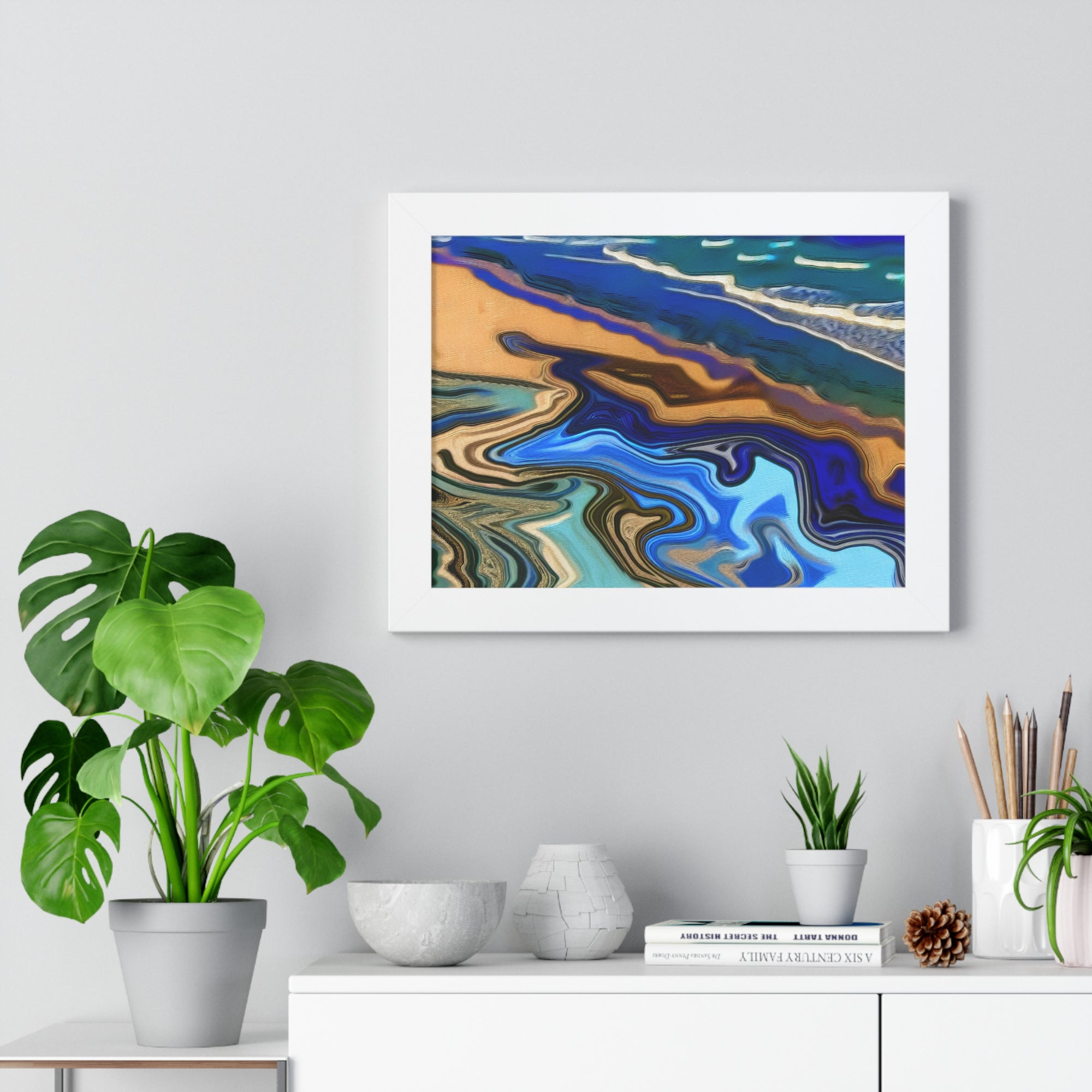 Tidal Whisperings | Framed Print