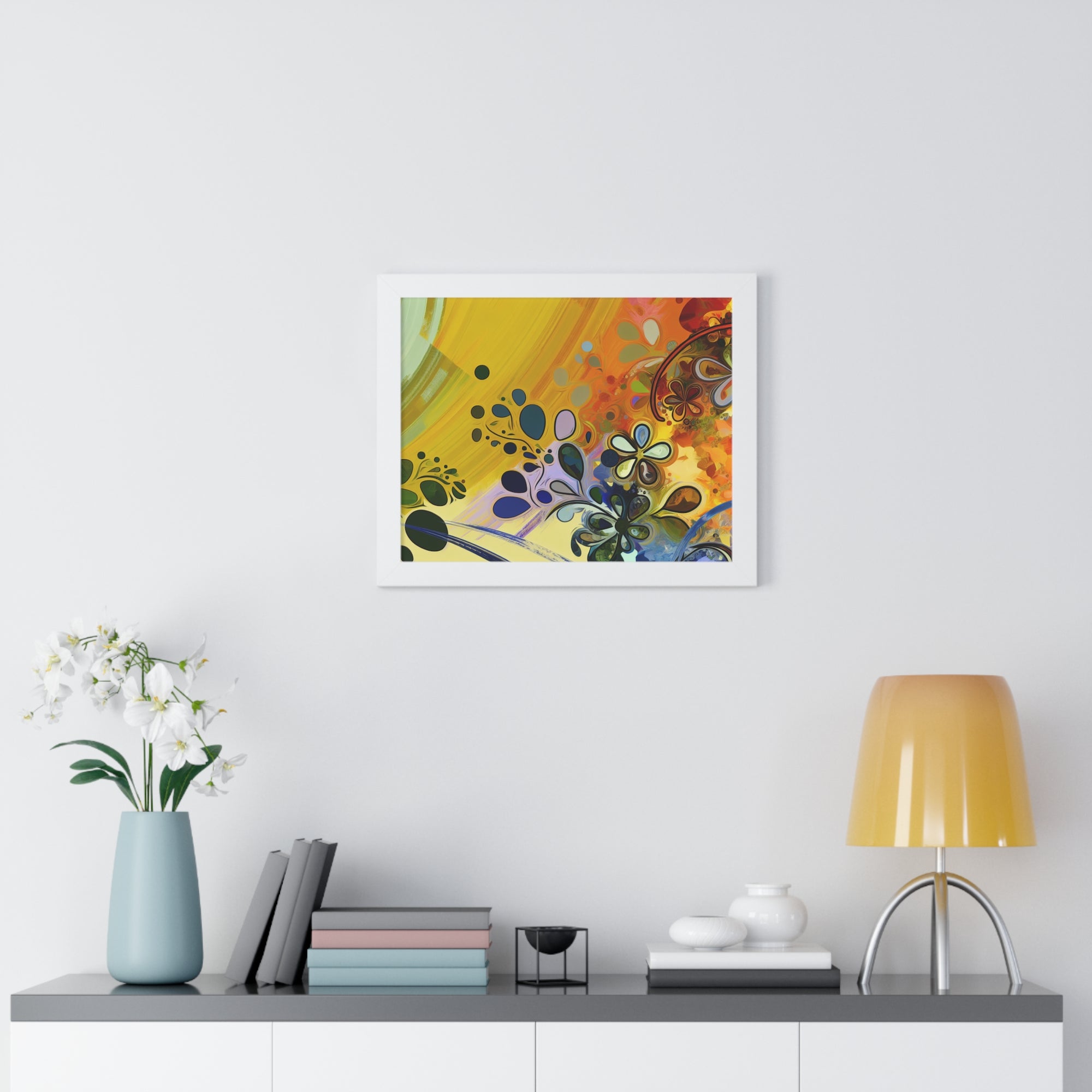 Whimsy in Bloom | Framed Print