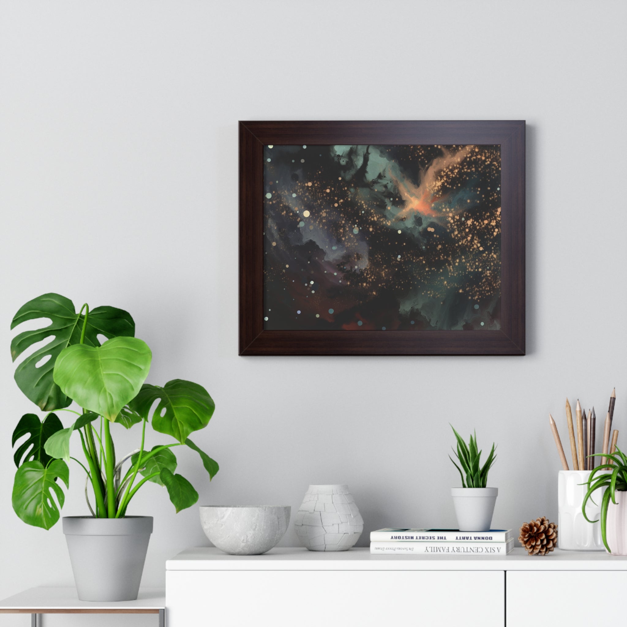 Ethereal Whispers of Infinity | Framed Print