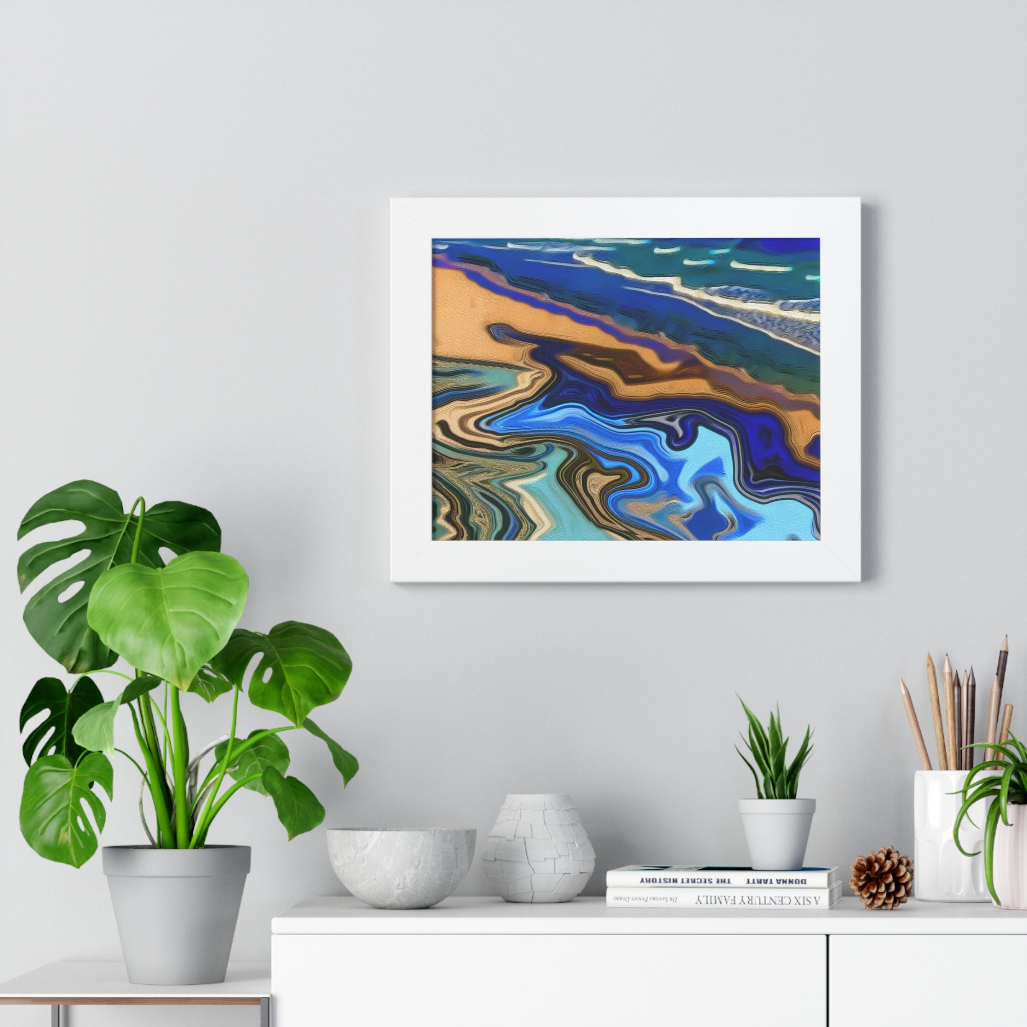 Tidal Whisperings | Framed Print