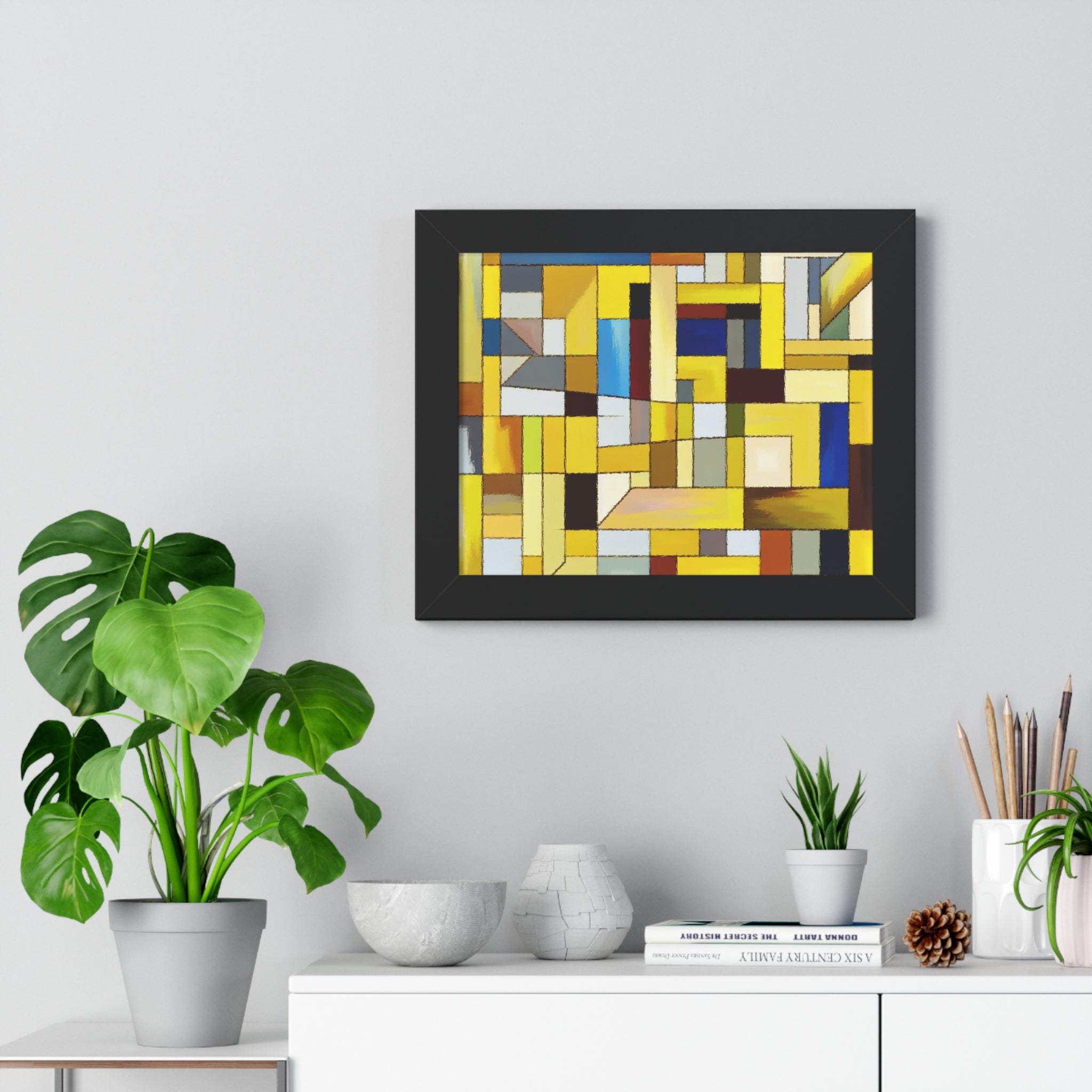 Chromatic Fragments and Light | Framed Print