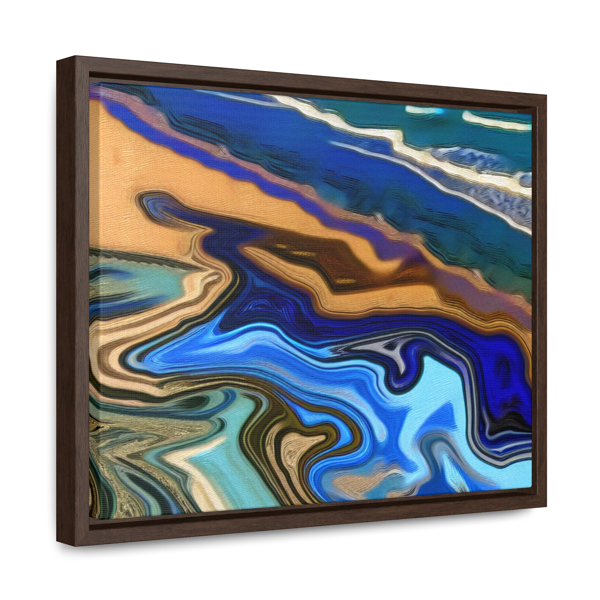 Tidal Whisperings | Framed Canvas