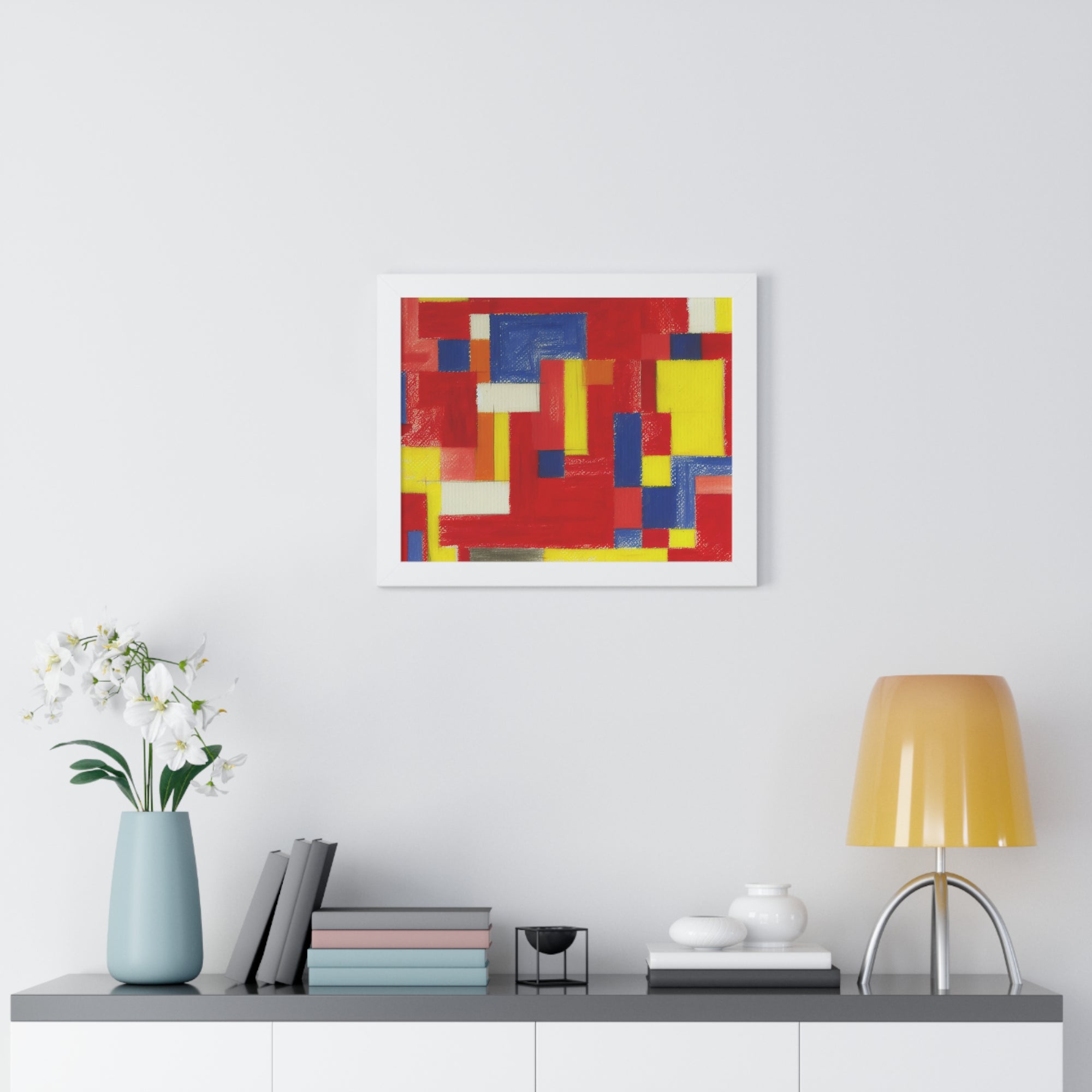 Vibrant Rhythmic Harmony | Framed Print