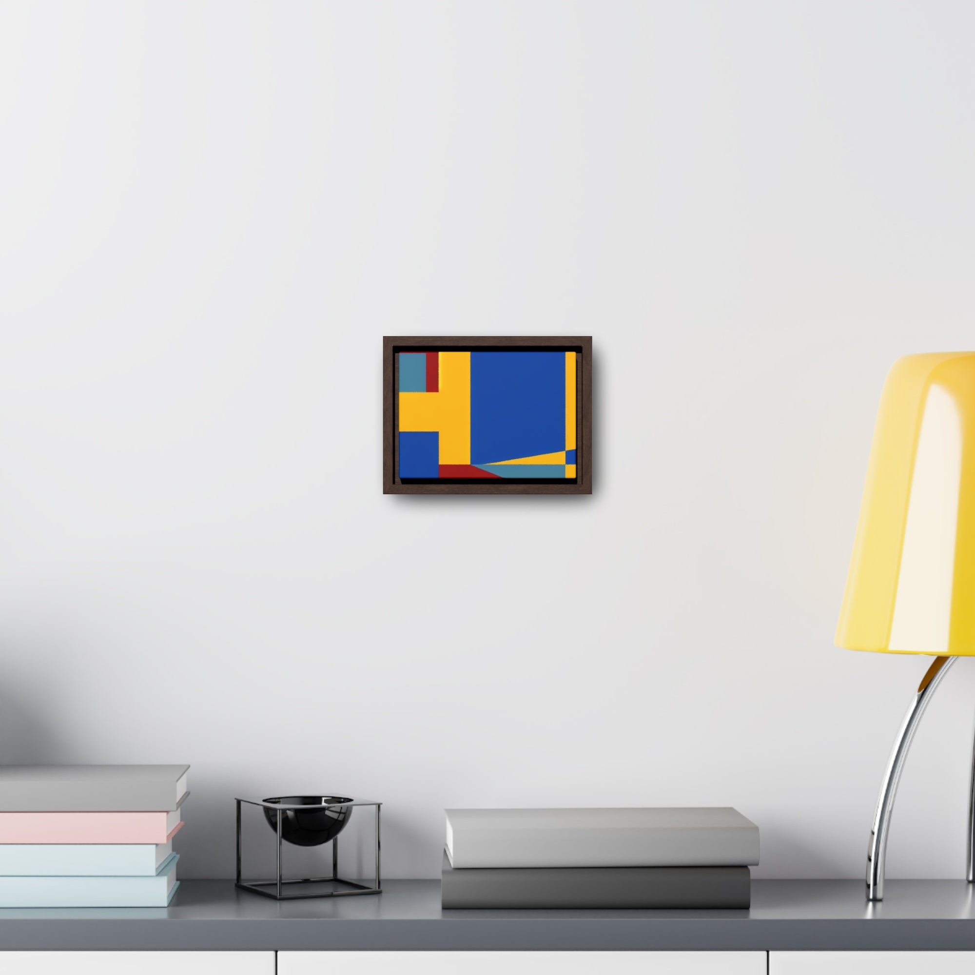 Chromatic Harmony and Motion | Framed Canvas