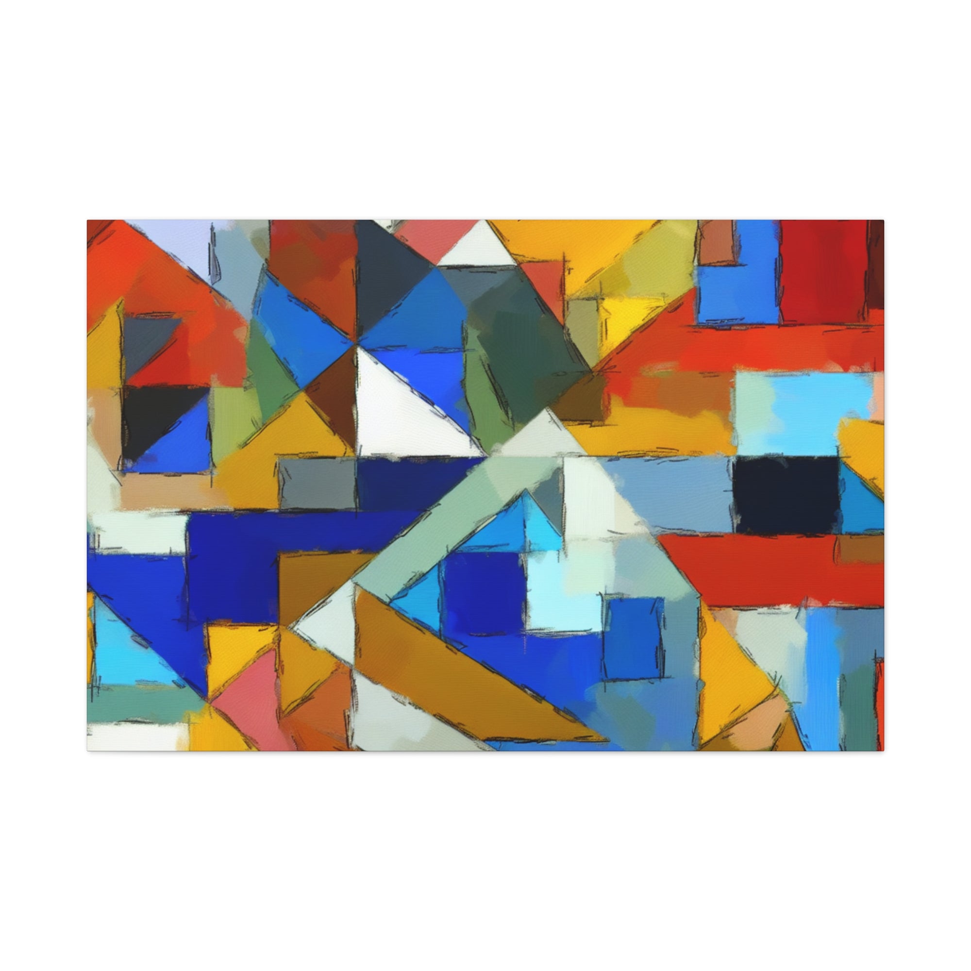 Geometric Pulse and Color | Canvas