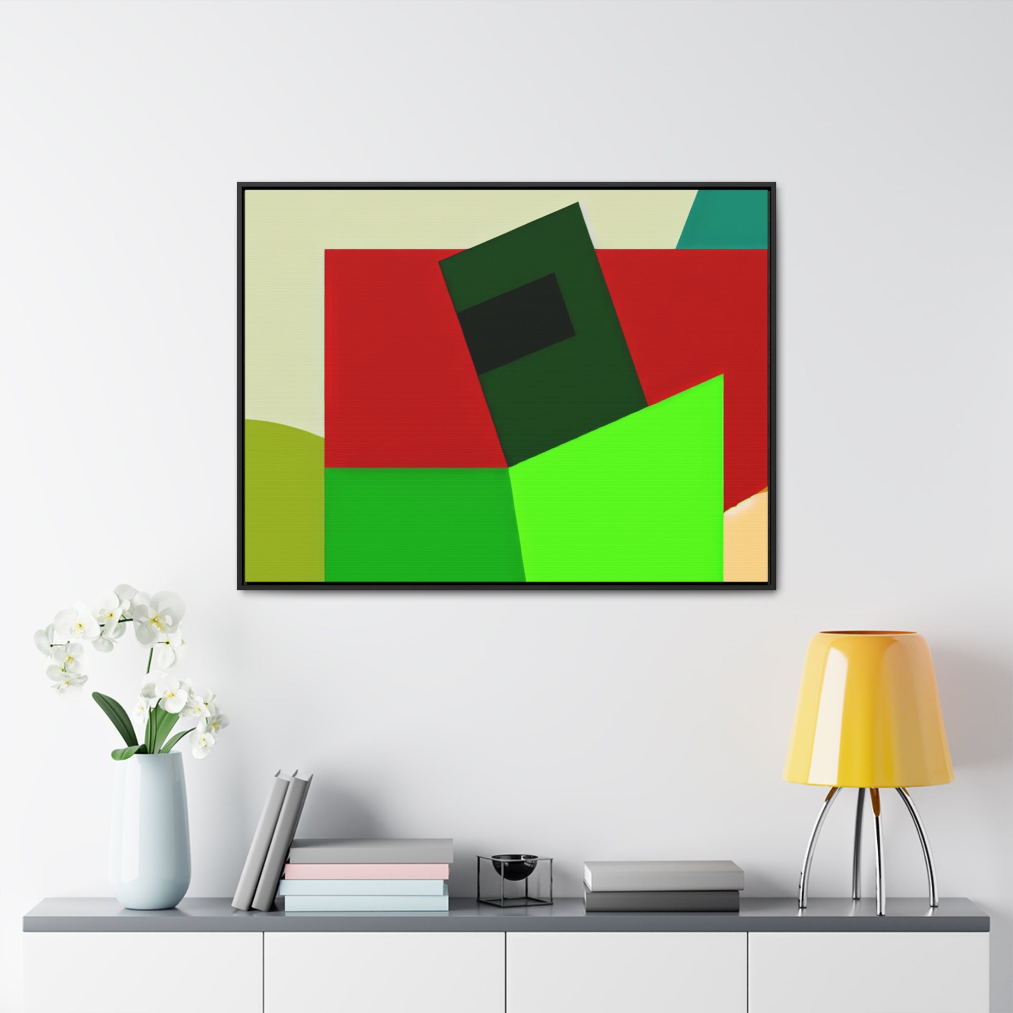 Chaotic Harmony | Framed Canvas