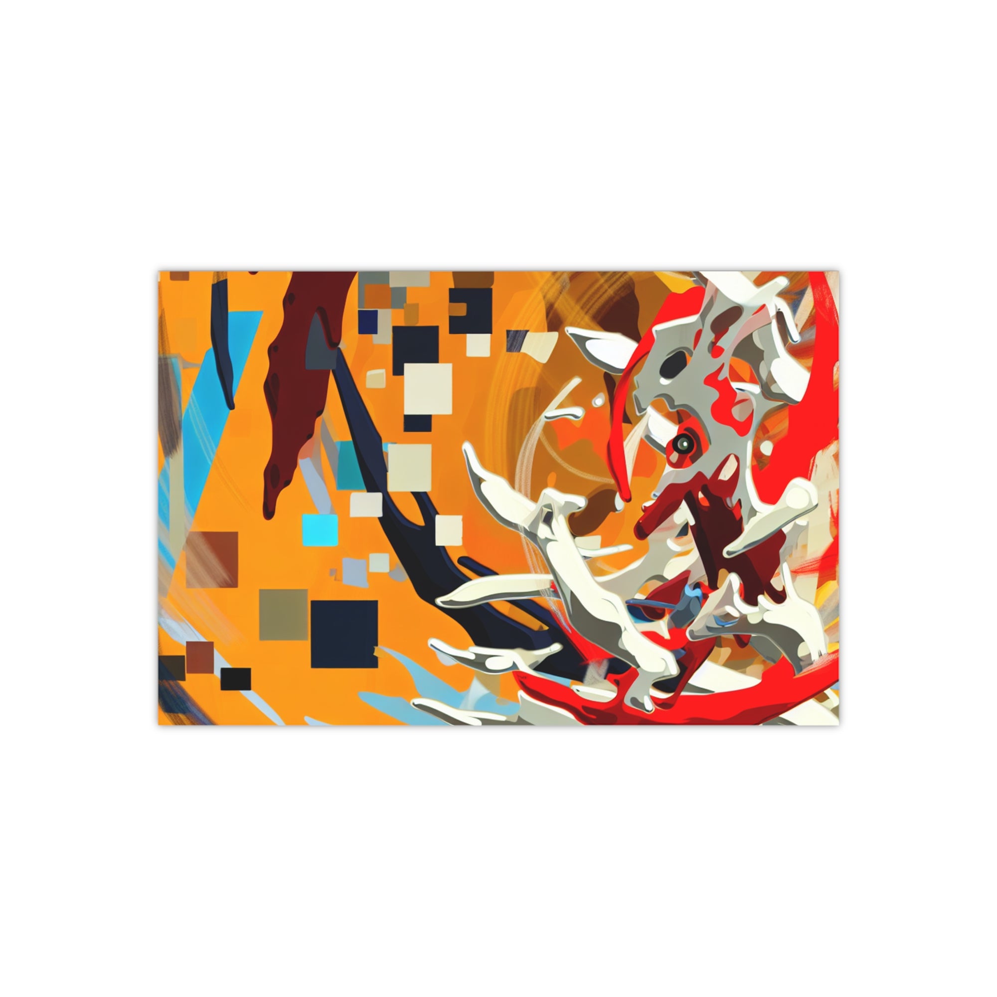 Fractured Fantasies | Satin Print