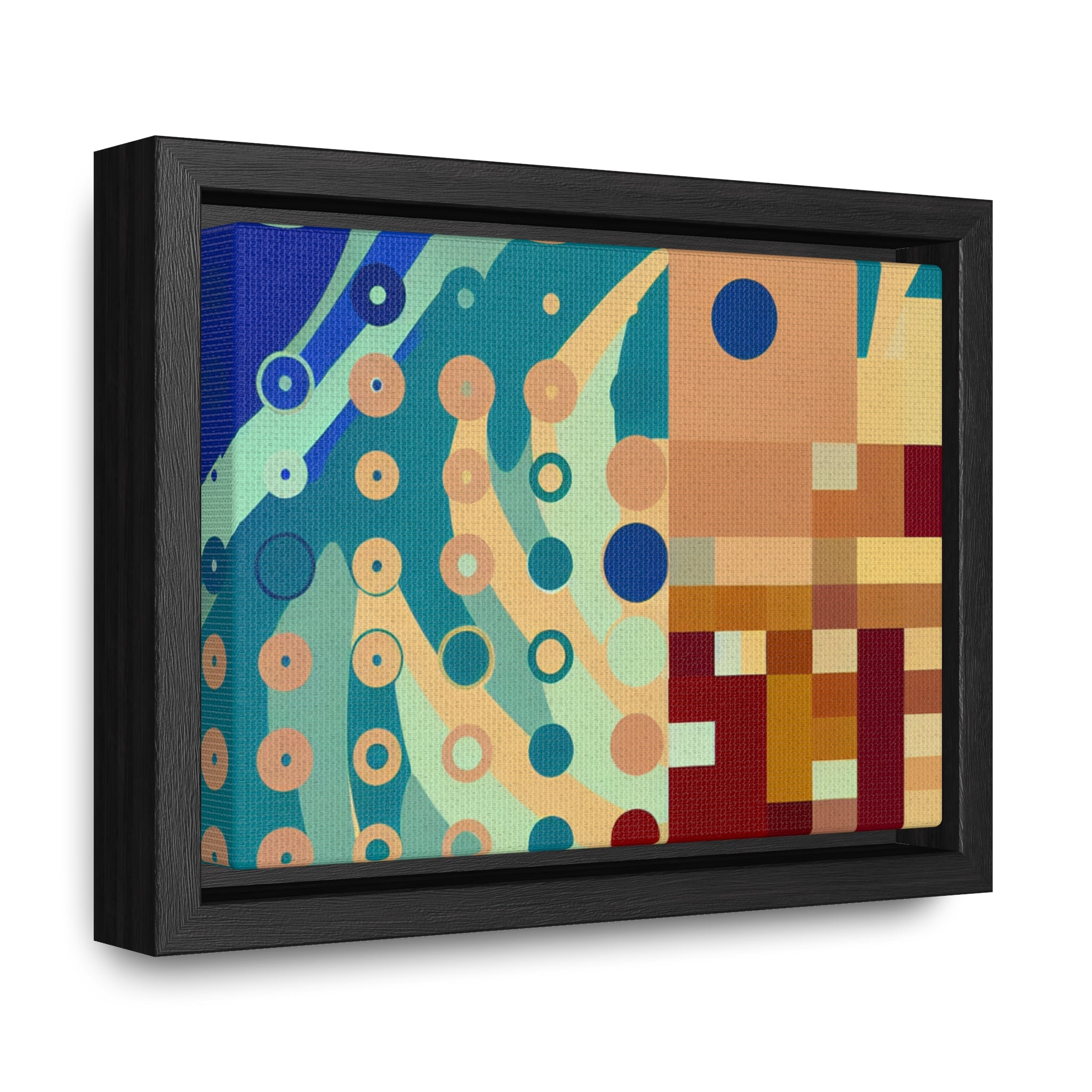 Whirlwind of Colors | Framed Canvas