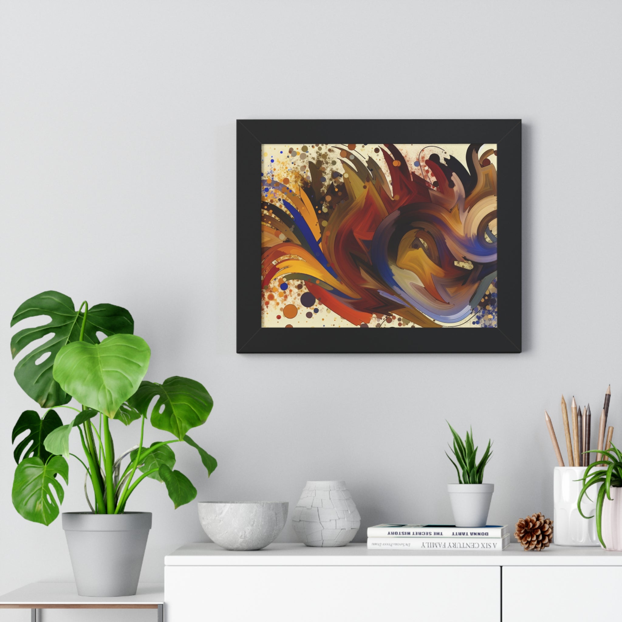 Primal Energies Unleashed | Framed Print