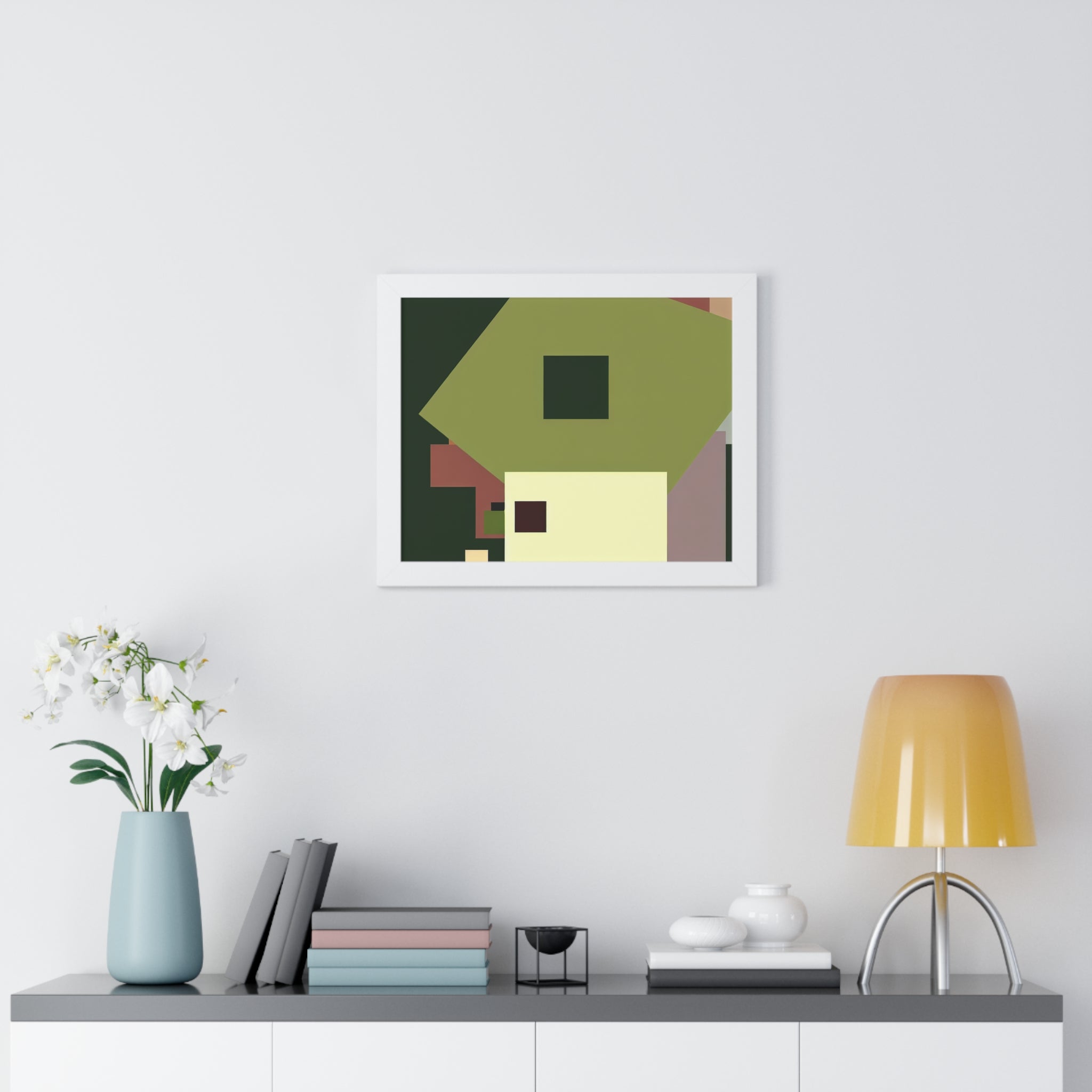 Whispers of Geometry | Framed Print