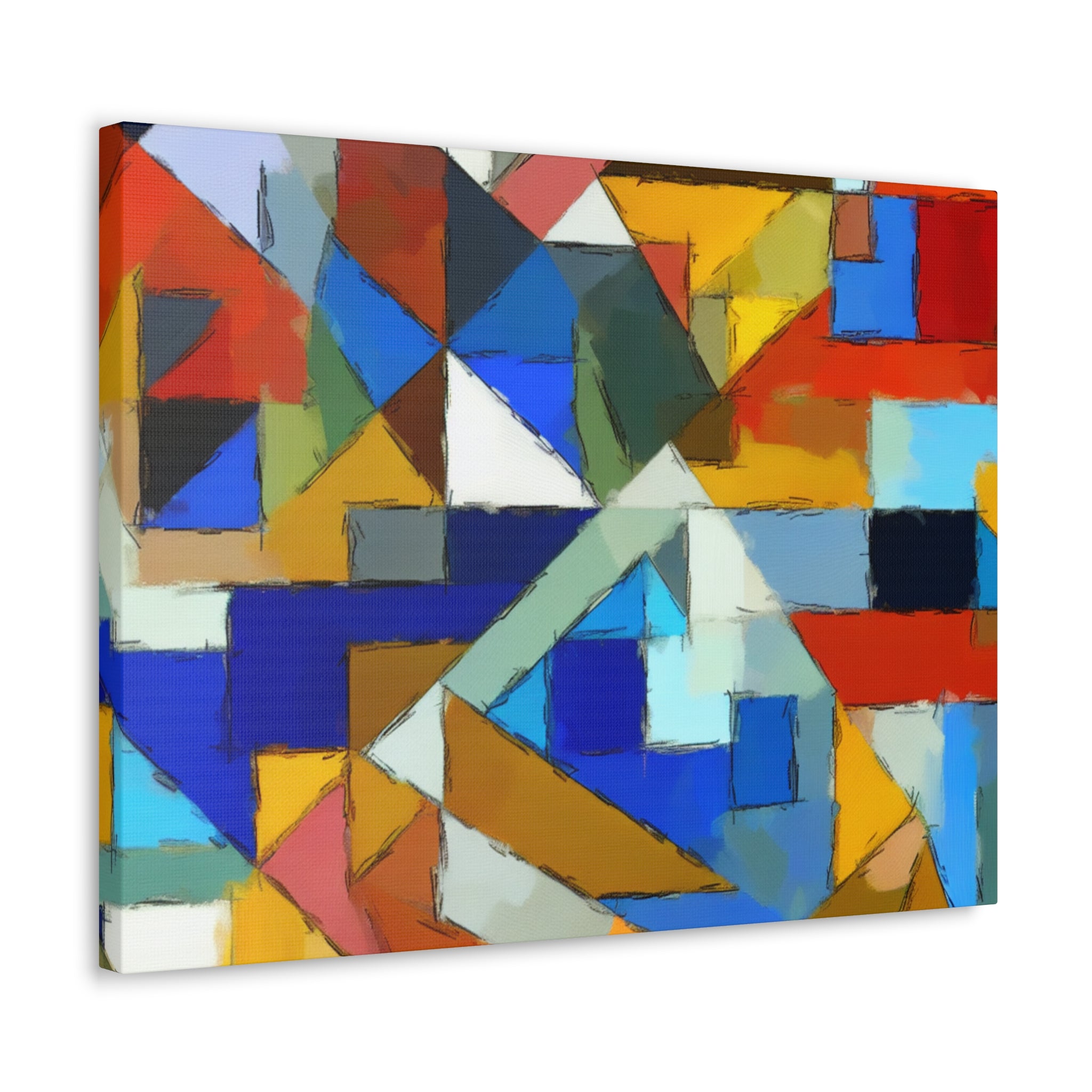 Geometric Pulse and Color | Canvas