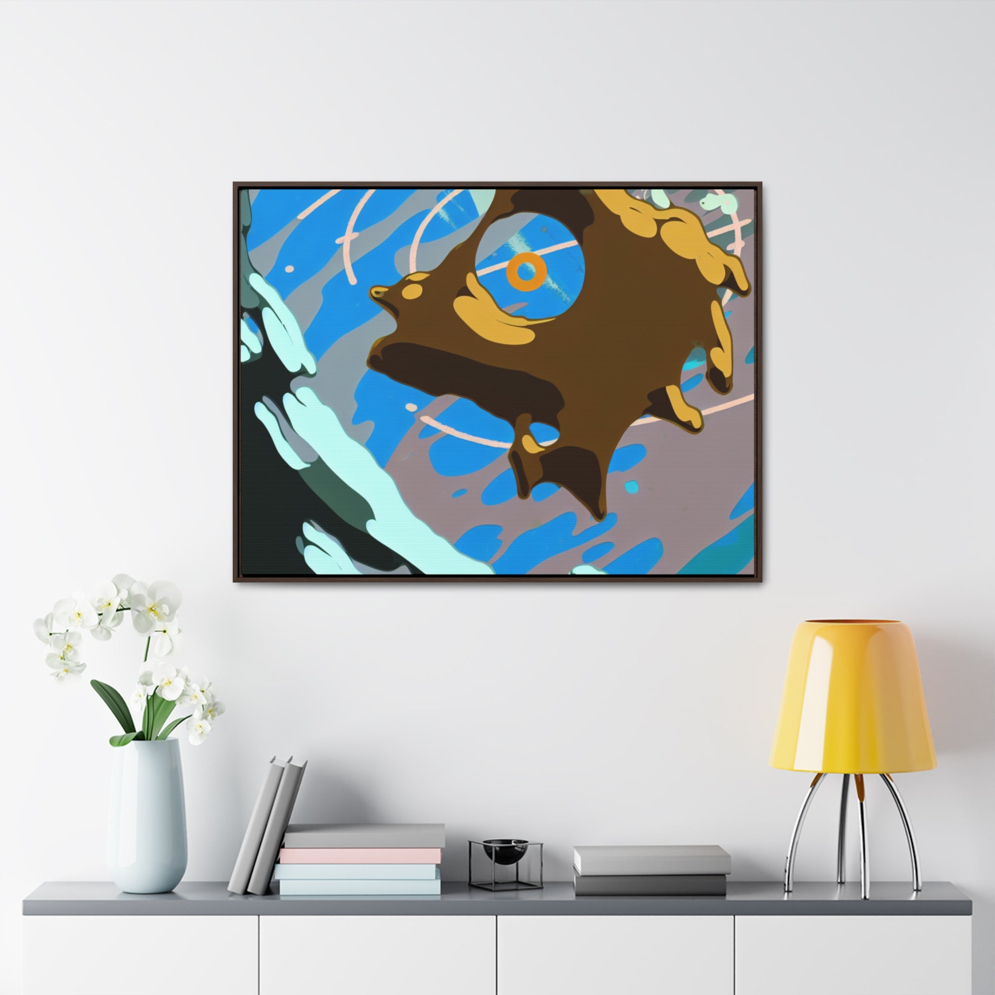 Ethereal Whirlwind Dreamscape | Framed Canvas