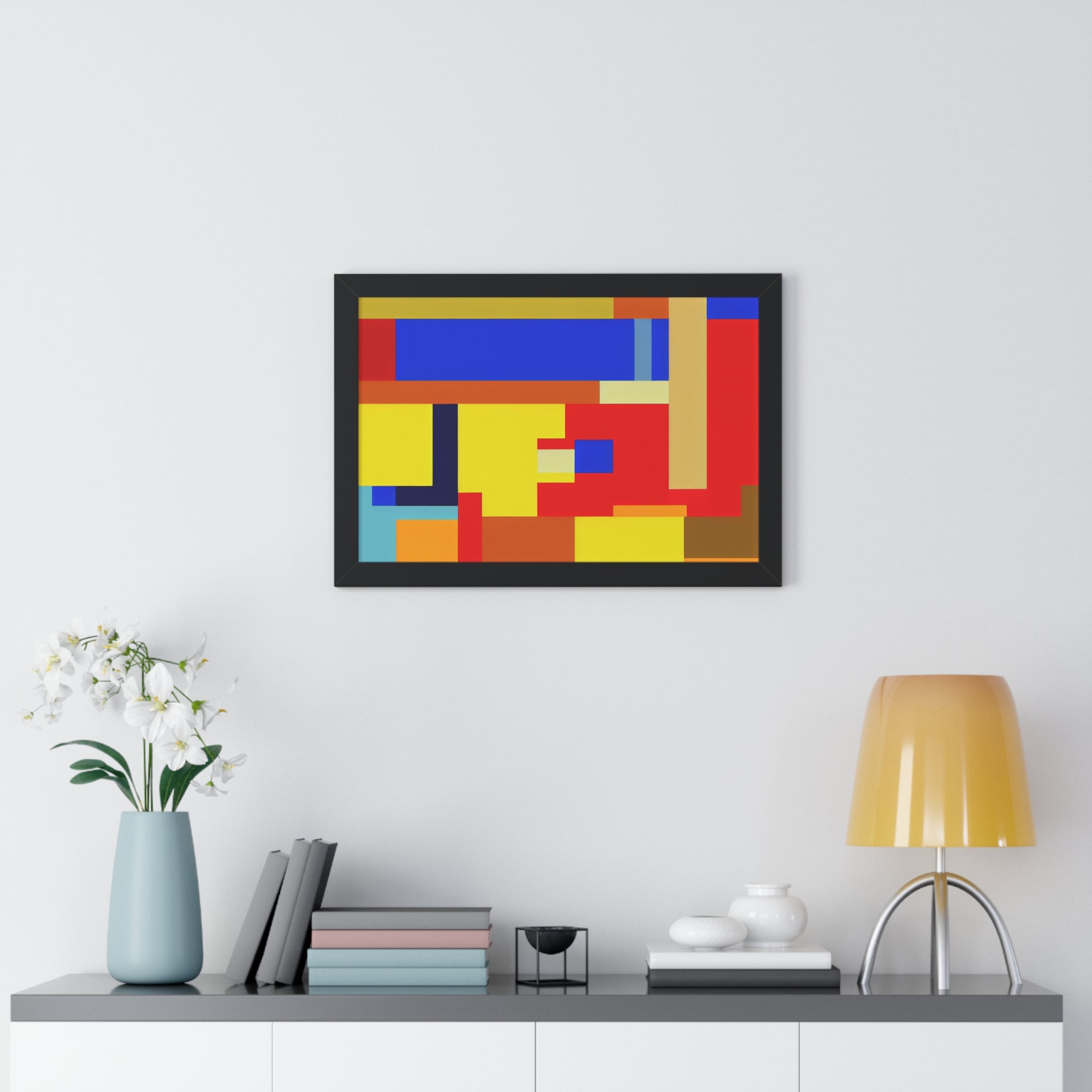 Vibrant Harmony Unleashed | Framed Print