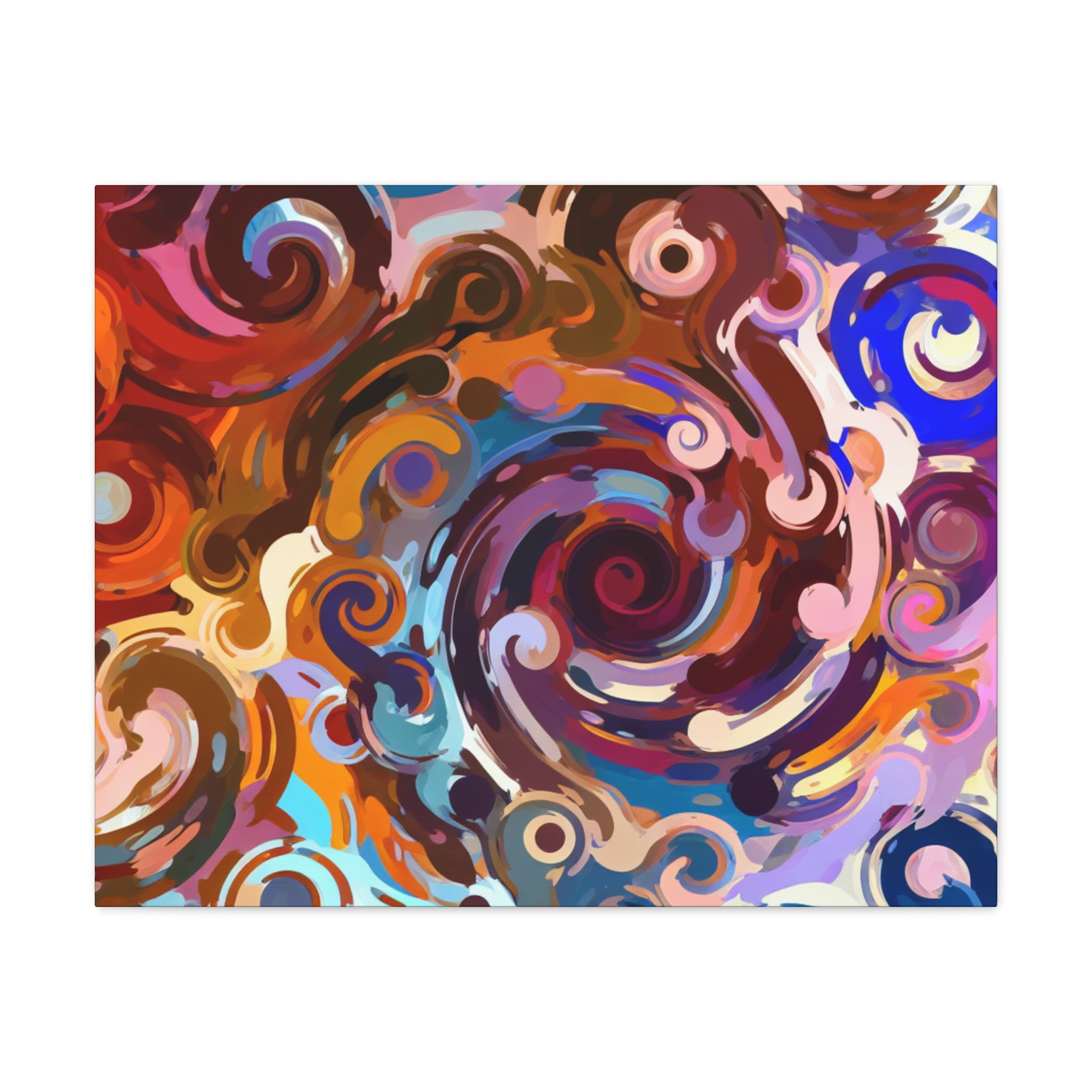 Elysian Whirls and Splashes | Canvas