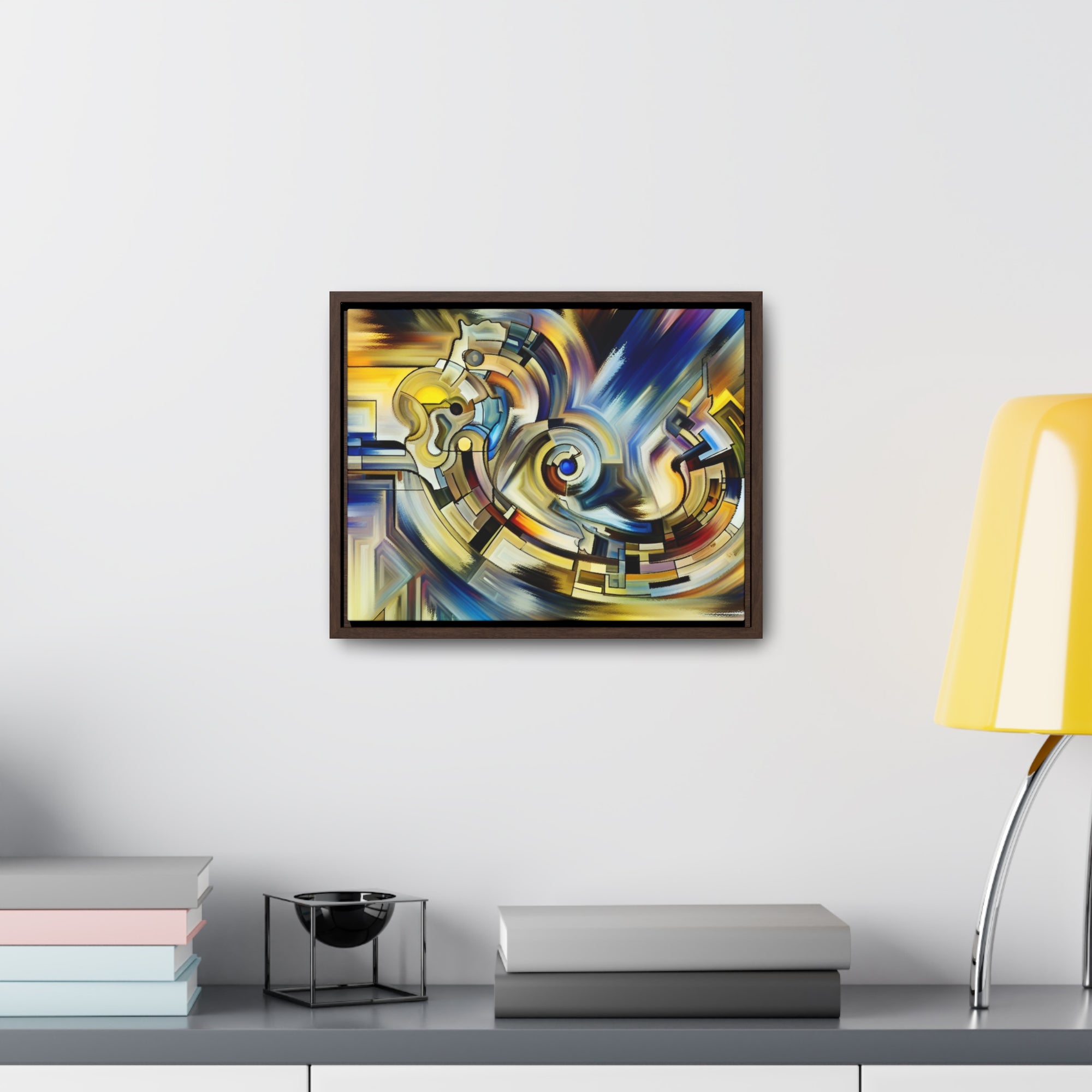 Kinetic Symphony of Chaos | Framed Canvas