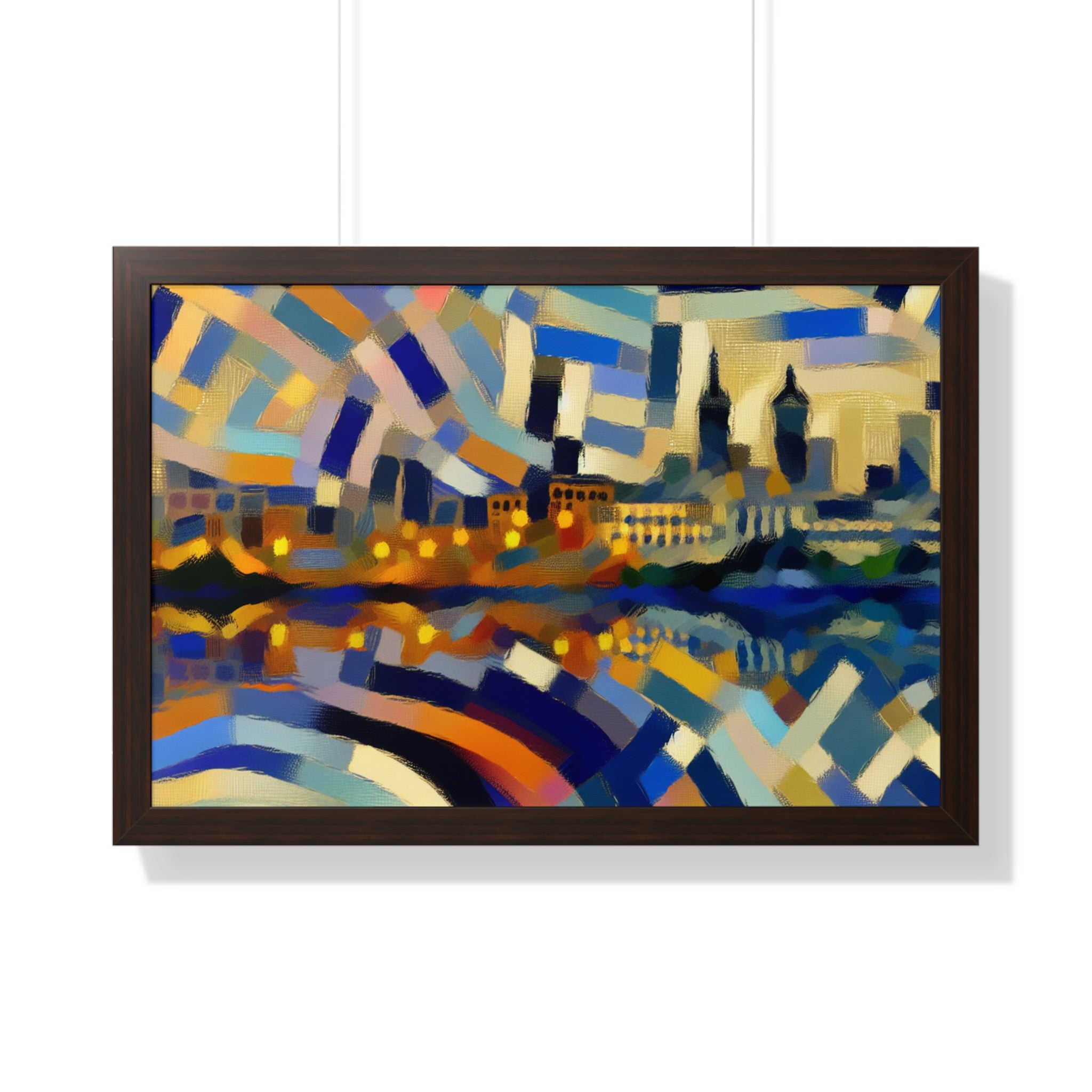 Urban Mirage and Flow | Framed Print