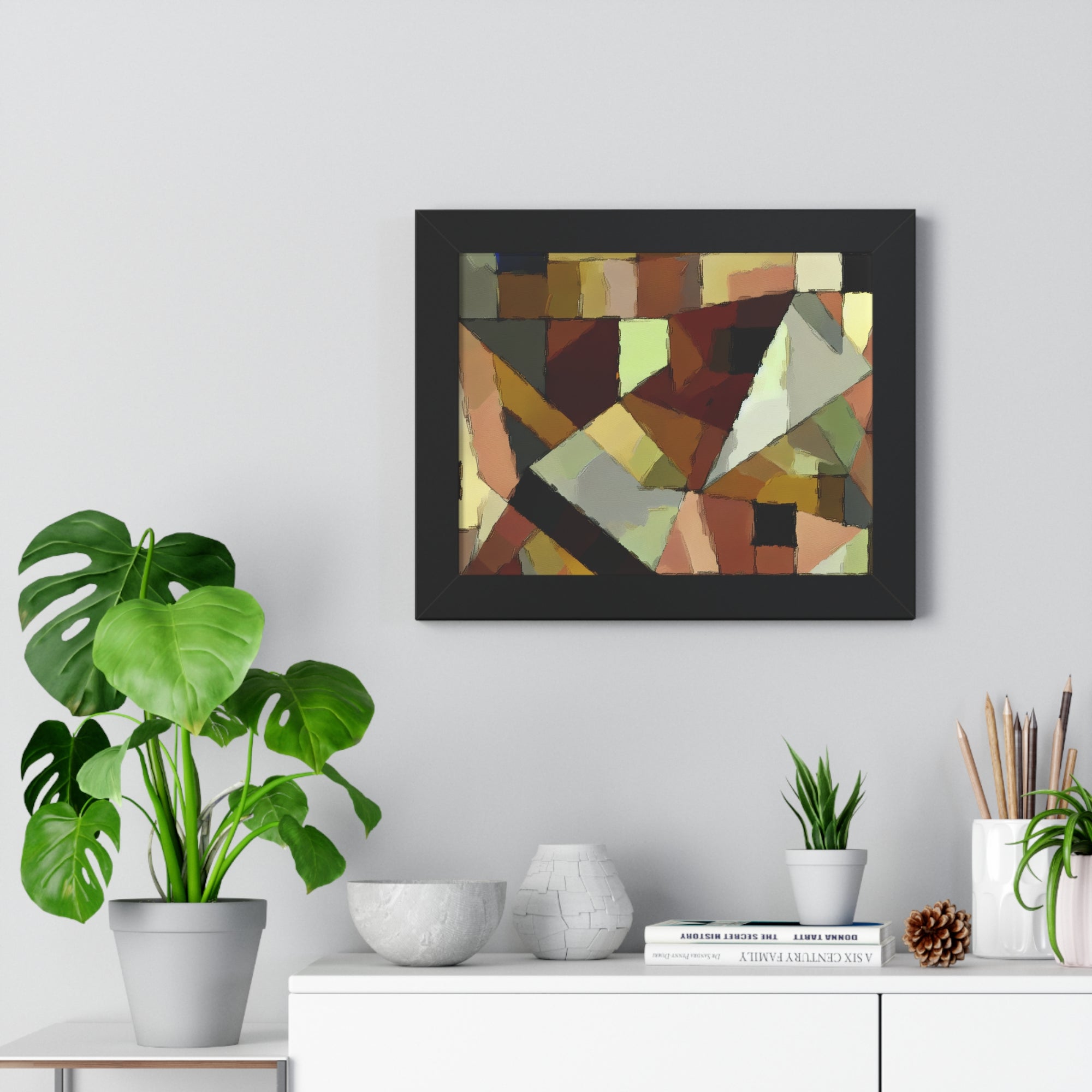 Fractured Earth and Rhythm | Framed Print