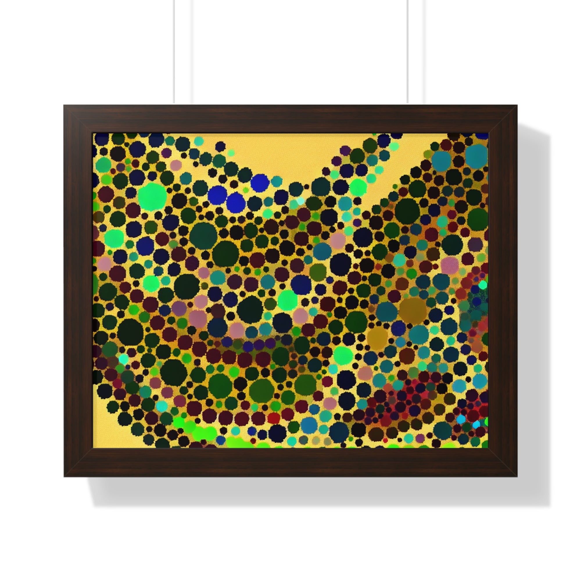 Circles of Cosmic Flow | Framed Print