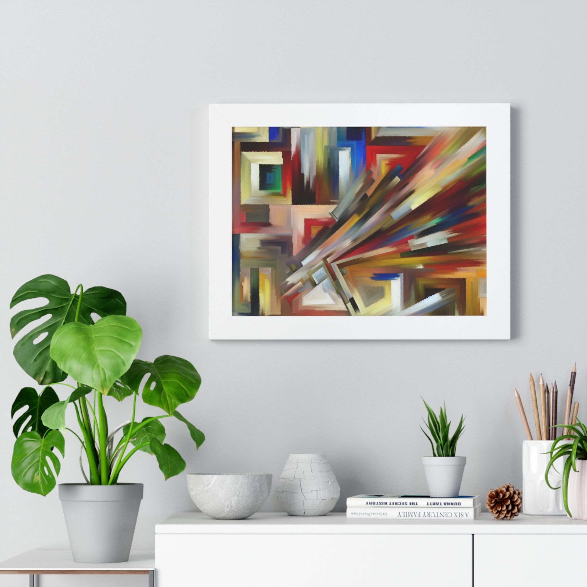 Urban Velocity and Chaos | Framed Print