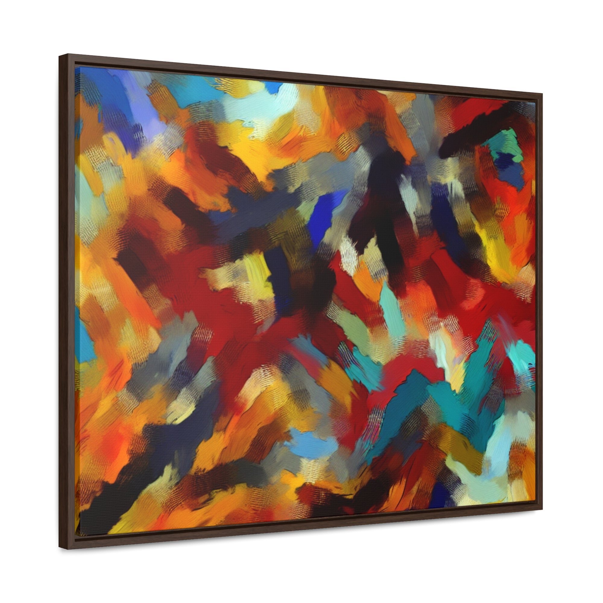 Euphoria in Chaos | Framed Canvas