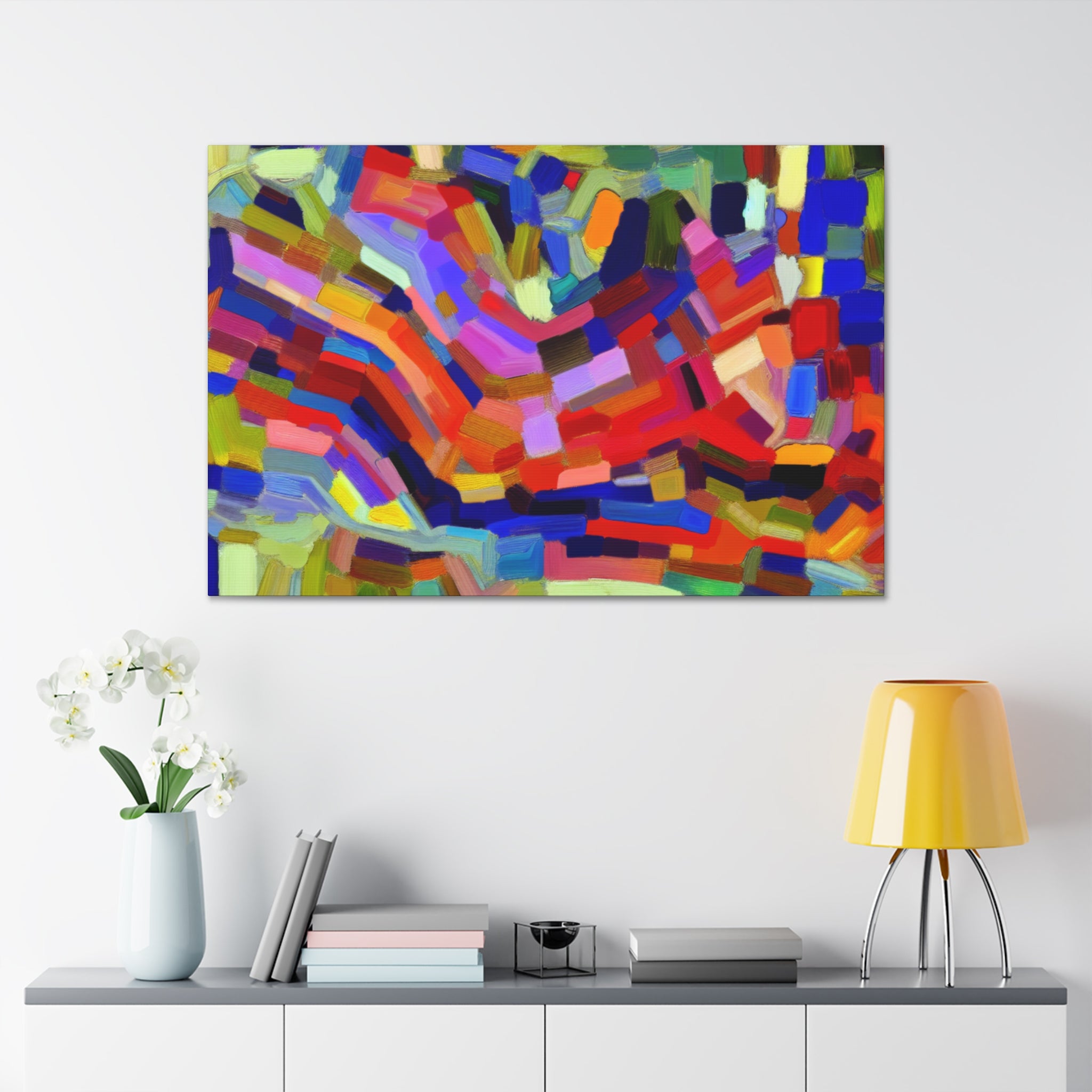 Vivid Echoes in Motion | Canvas