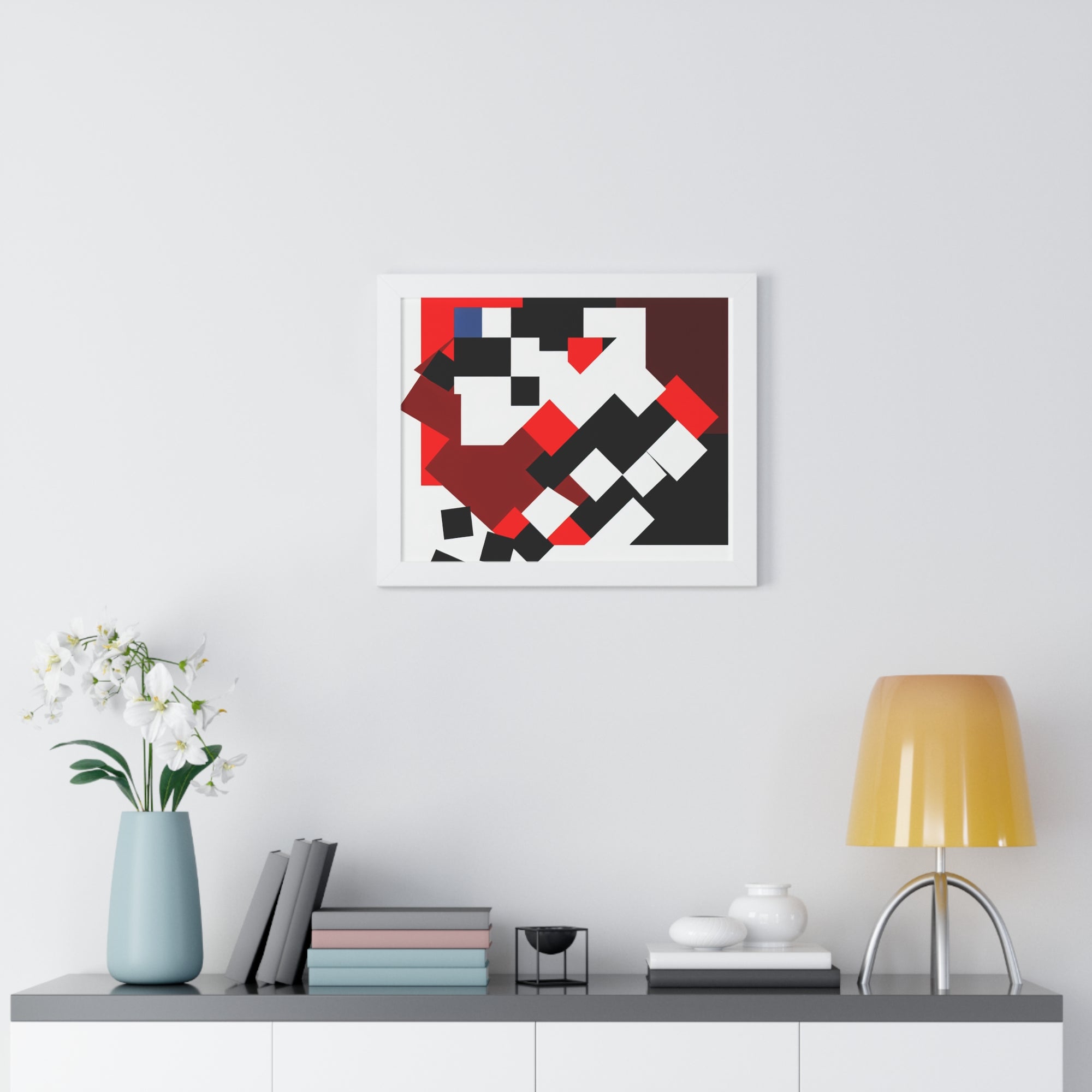 Eclipsed Geometry and Emotion | Framed Print