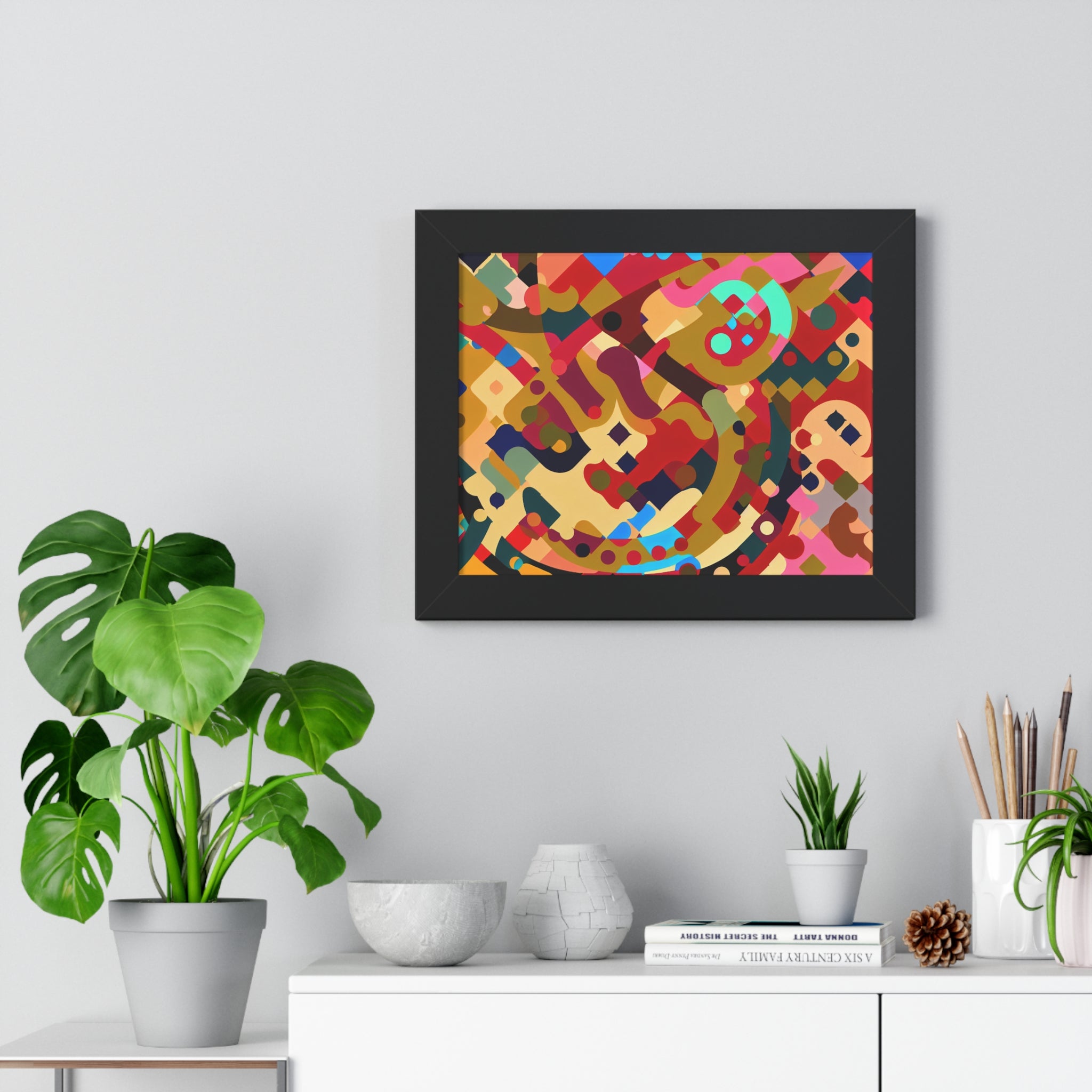 Whispers of Color and Form | Framed Print