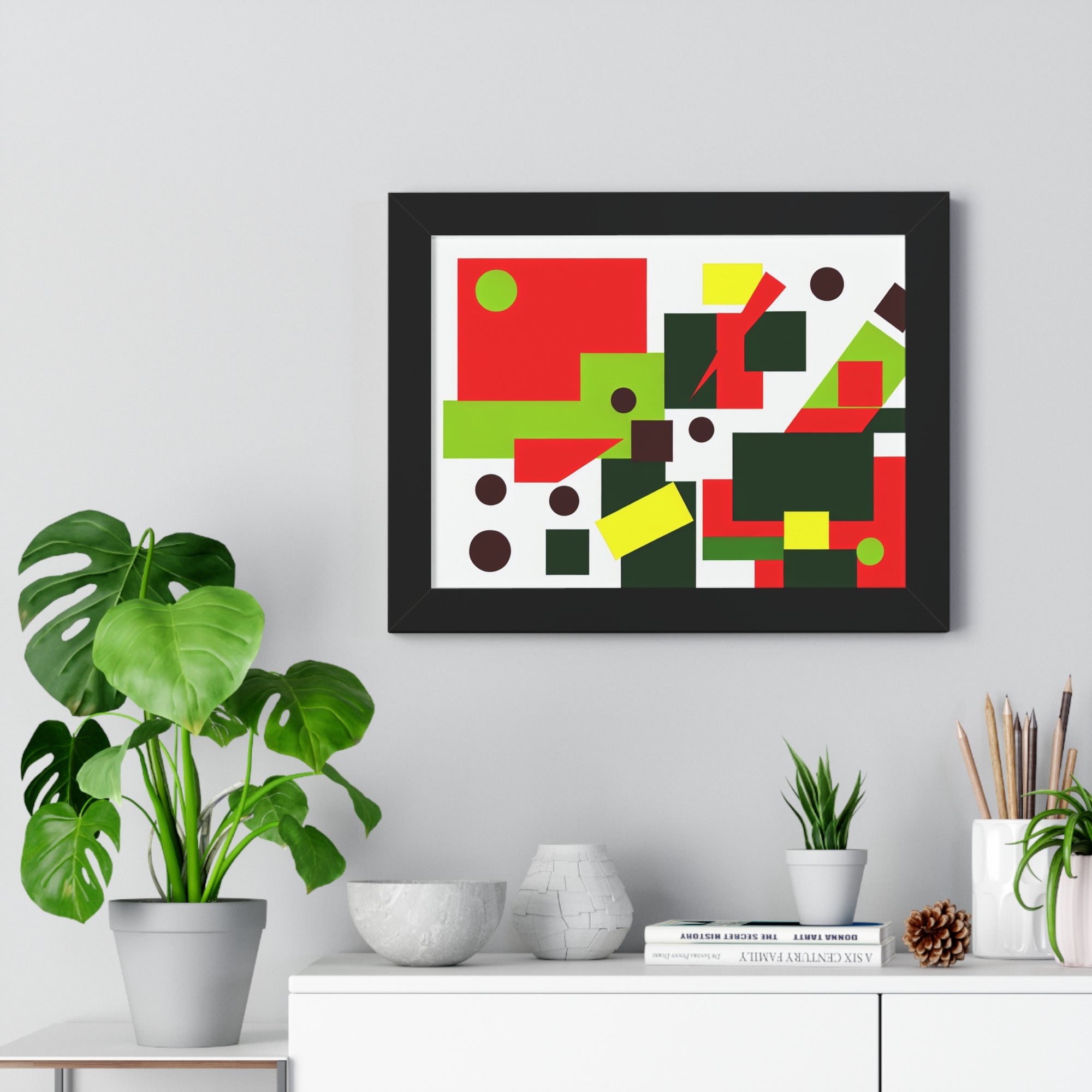 Chromatic Chaos and Order | Framed Print