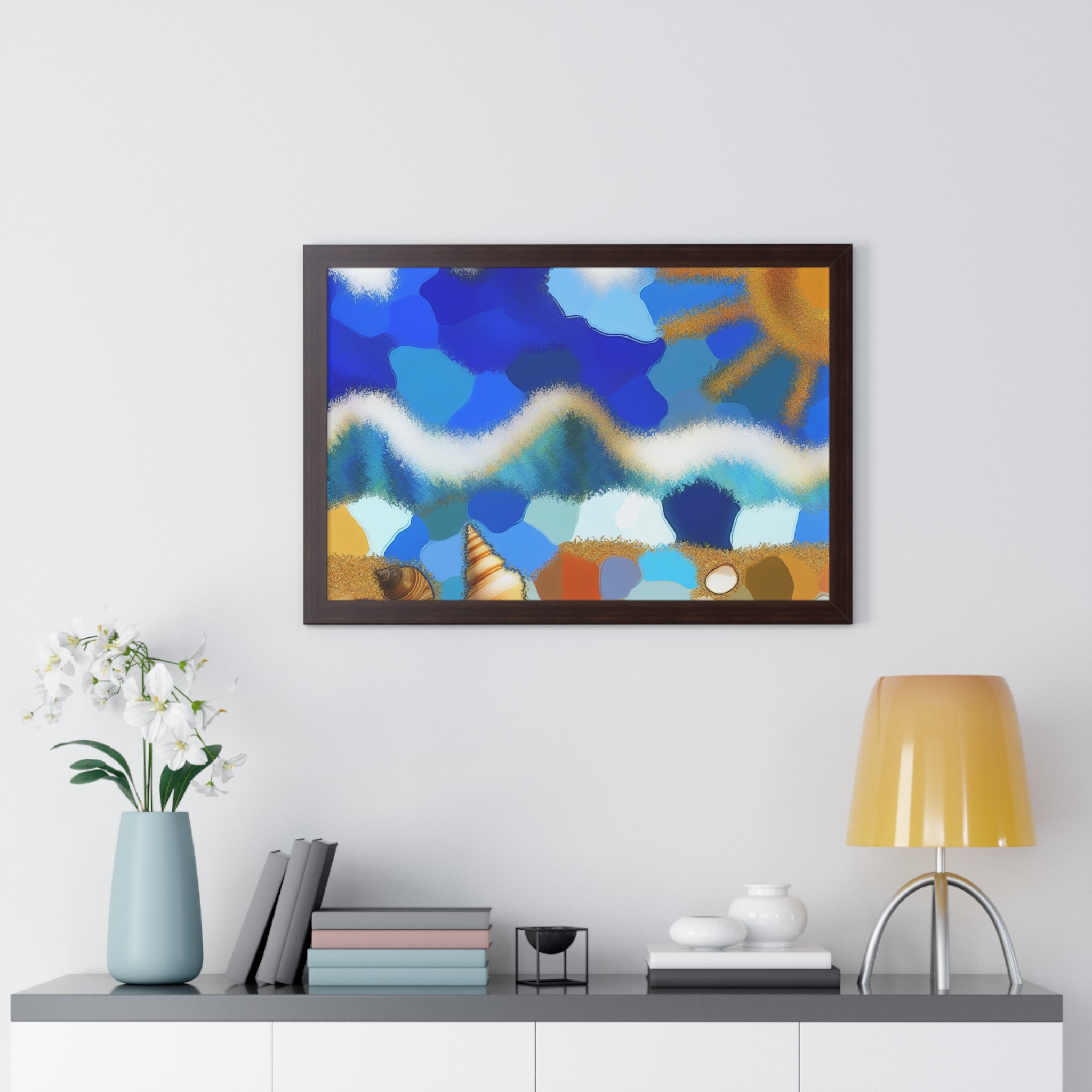 Tidal Dreams and Sunlight | Framed Print