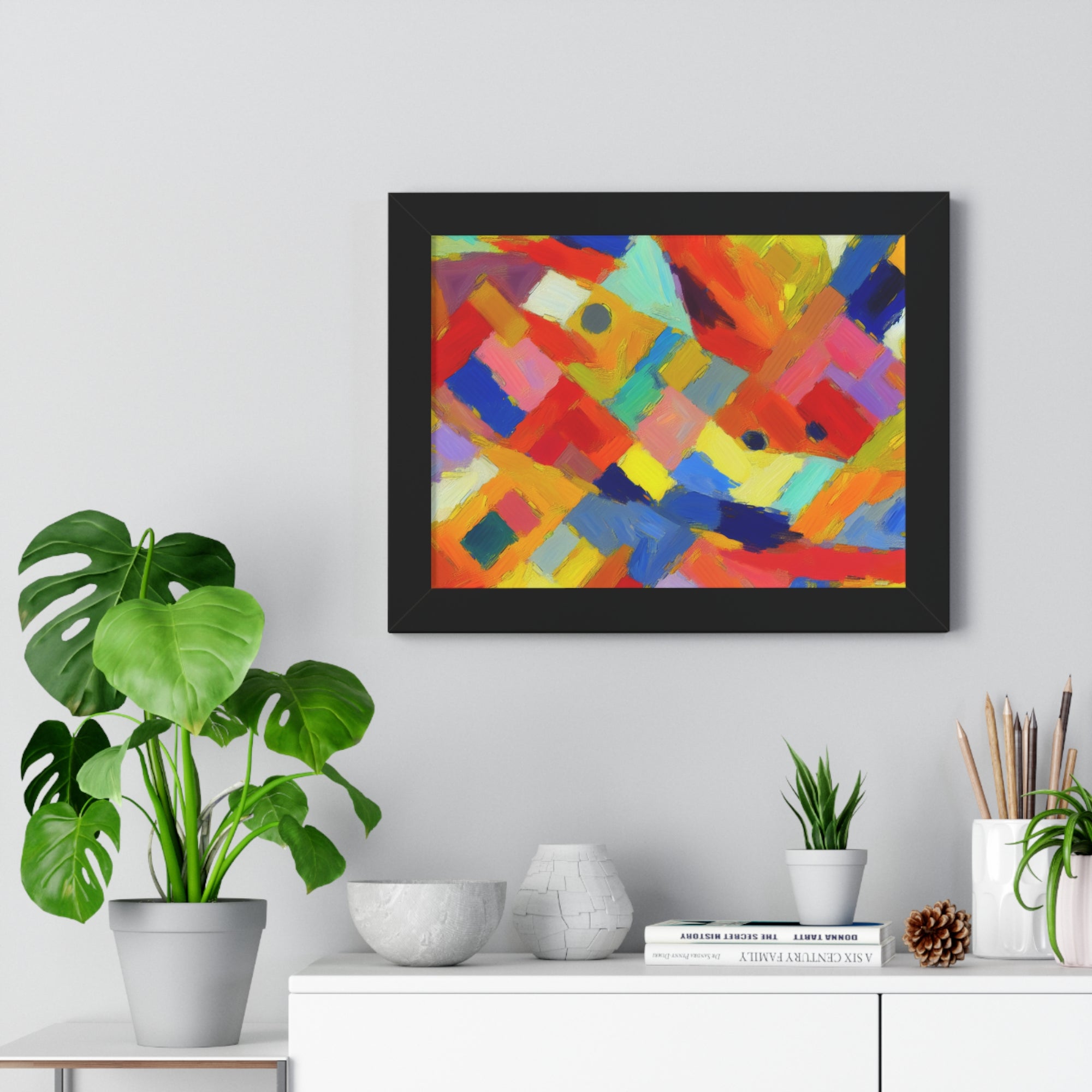 Dynamic Harmony in Color | Framed Print