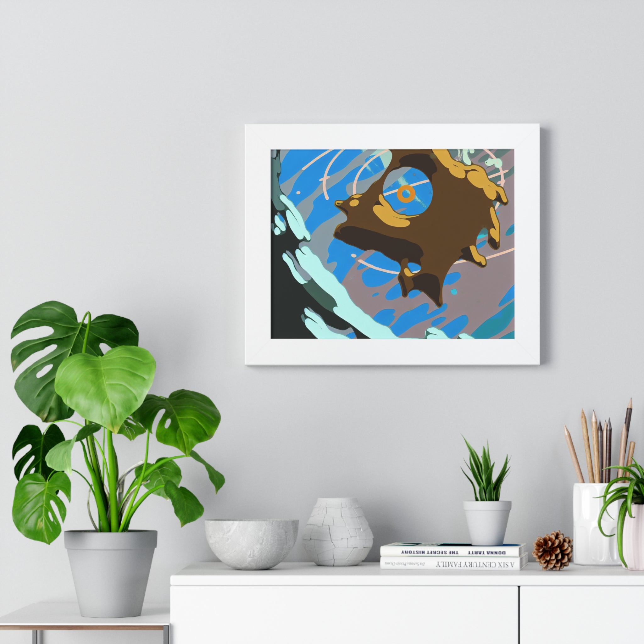 Ethereal Whirlwind Dreamscape | Framed Print