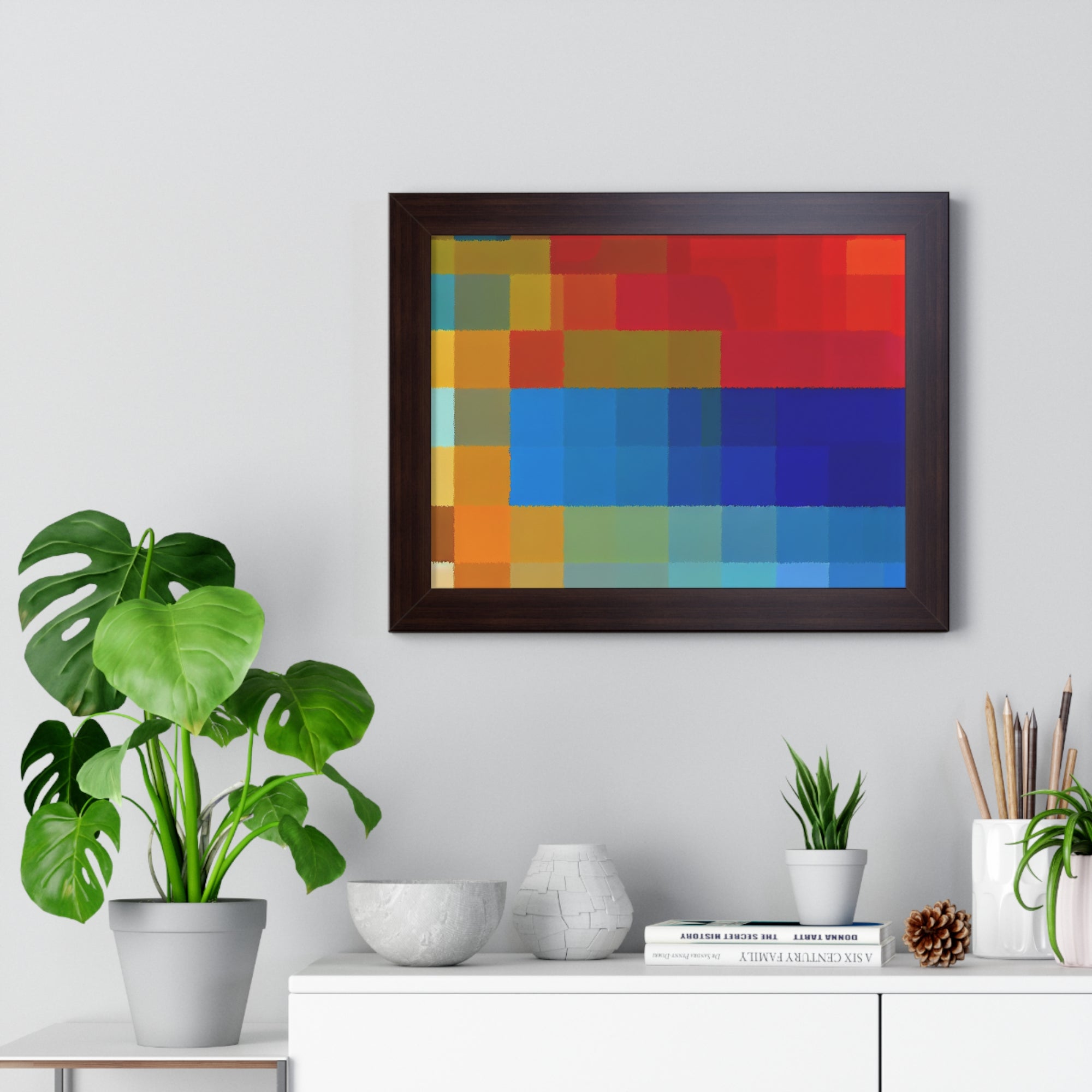 Rhythm of Color | Framed Print