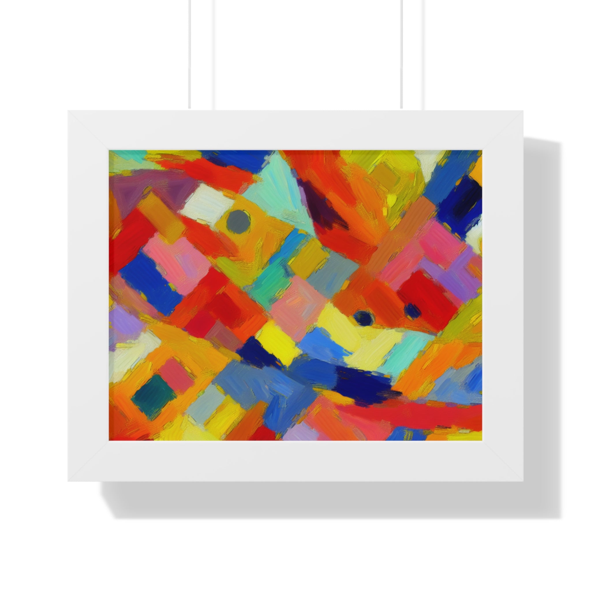 Dynamic Harmony in Color | Framed Print