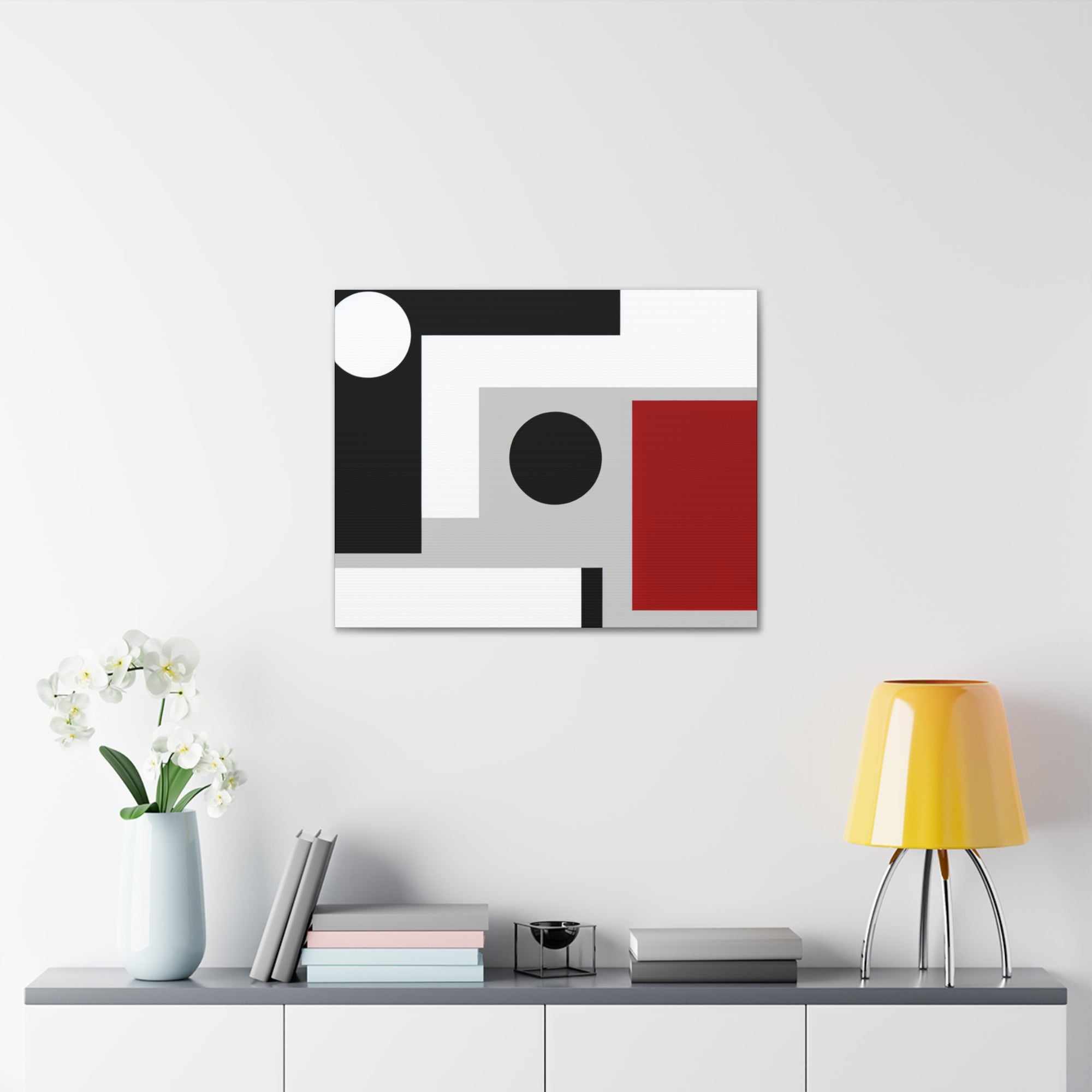 Geometric Reverie and Contrast | Canvas