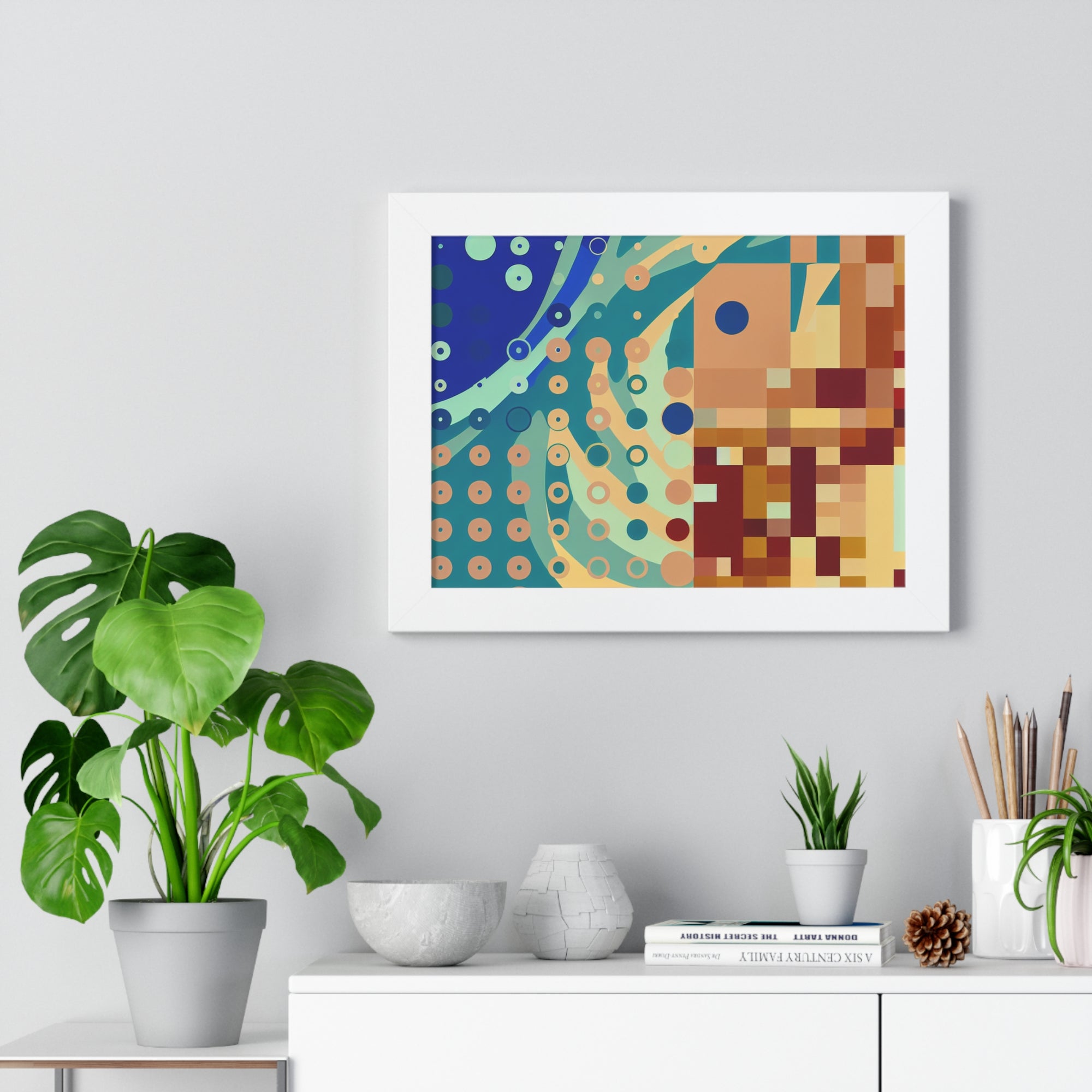 Whirlwind of Colors | Framed Print