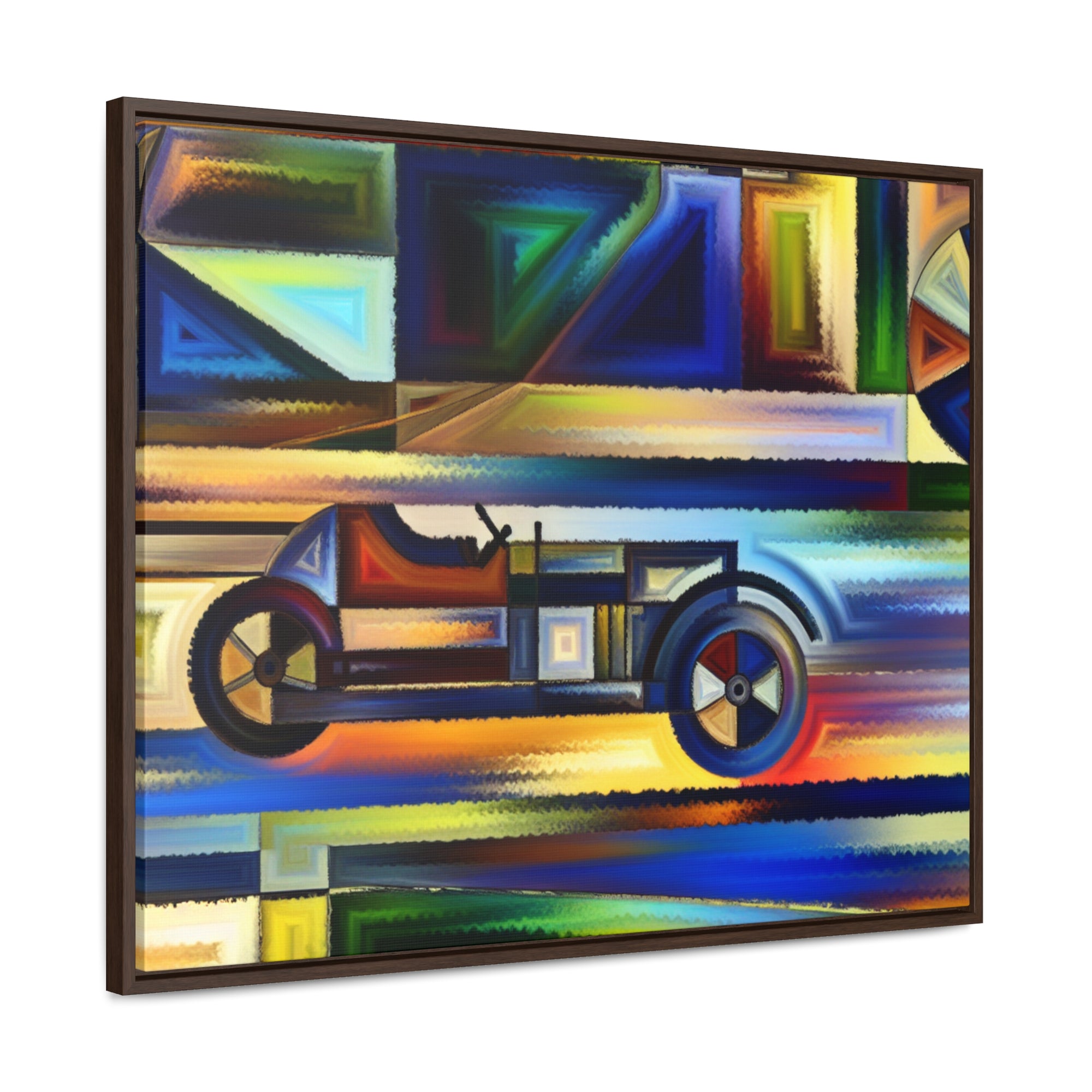 Velocity and Vibration | Framed Canvas