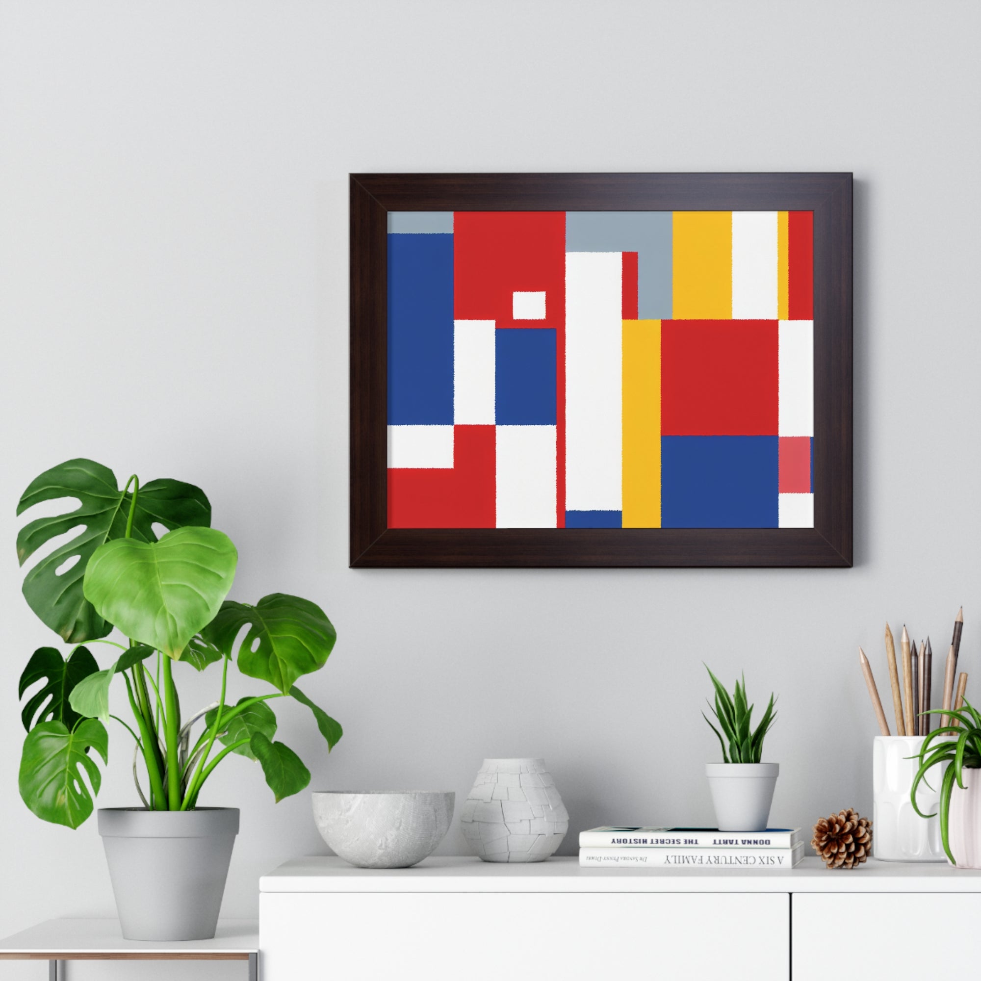 Dynamic Harmony Unveiled | Framed Print