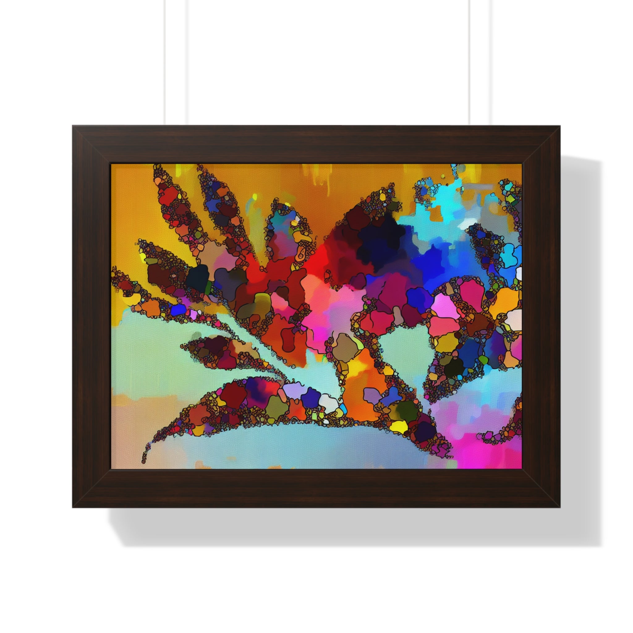 Botanical Rhythm and Flow | Framed Print