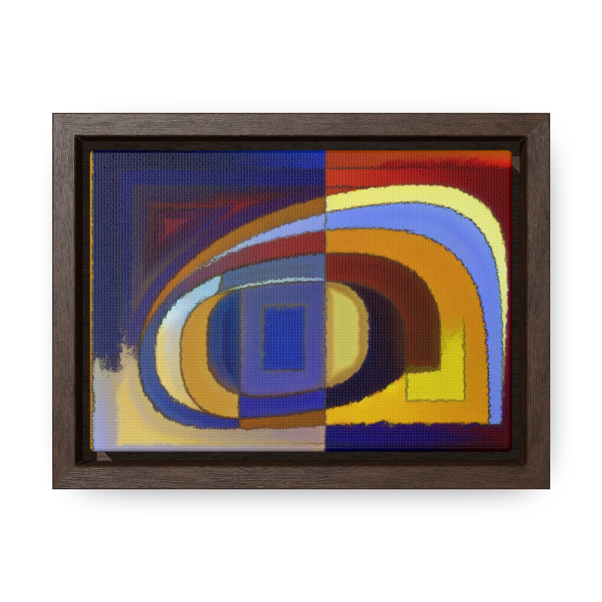 Chromatic Whispers and Dreams | Framed Canvas