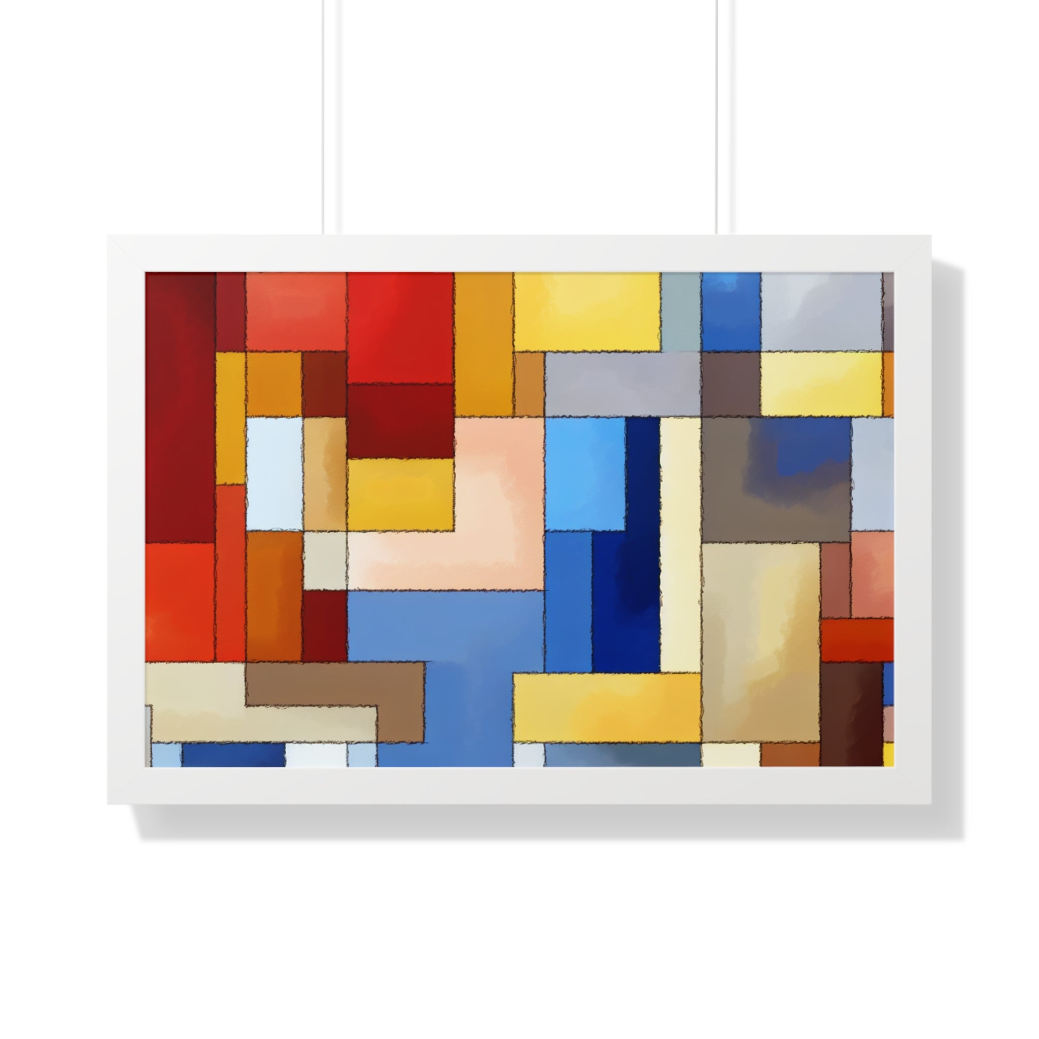 Fragmented Resonance | Framed Print