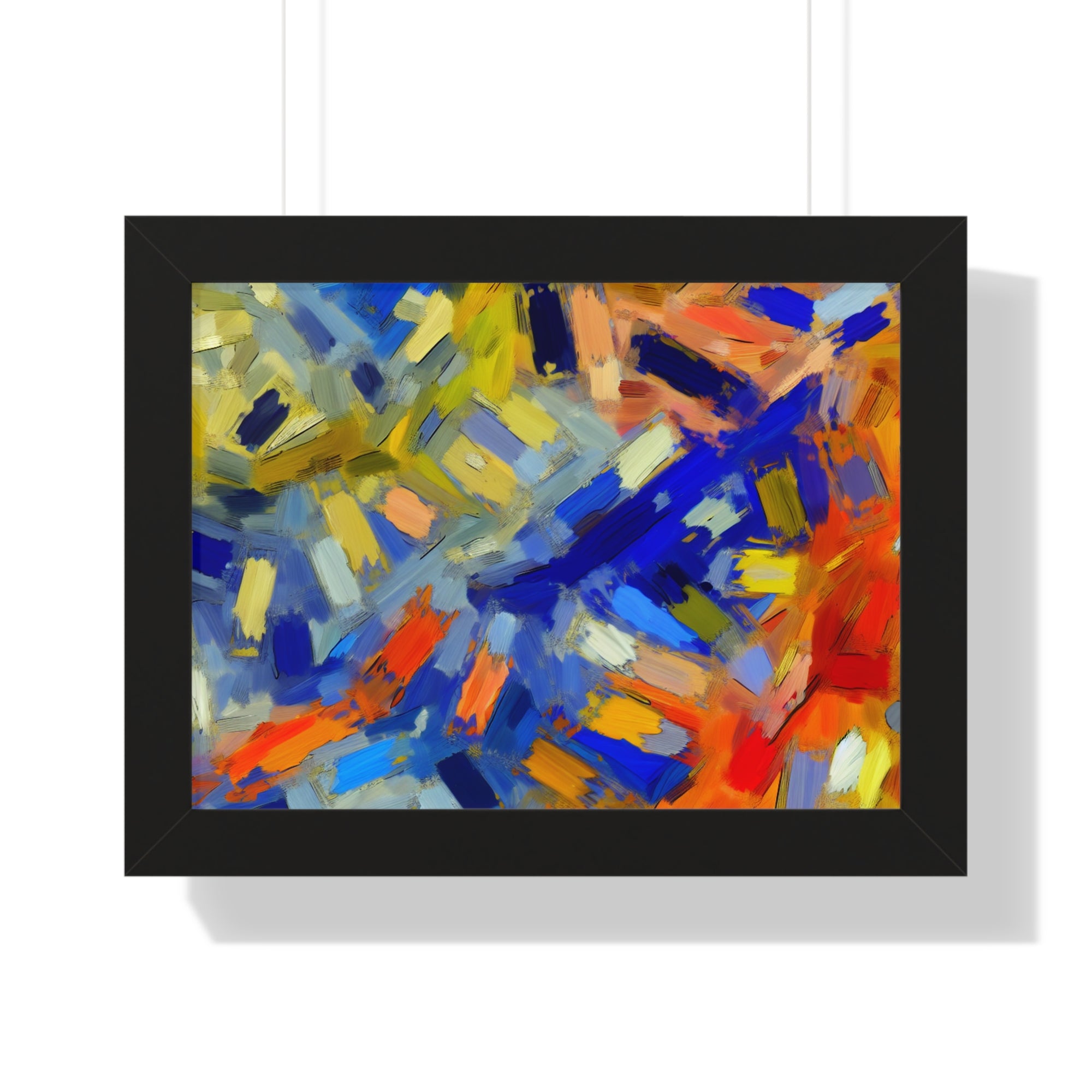 Chromatic Dance of Emotion | Framed Print