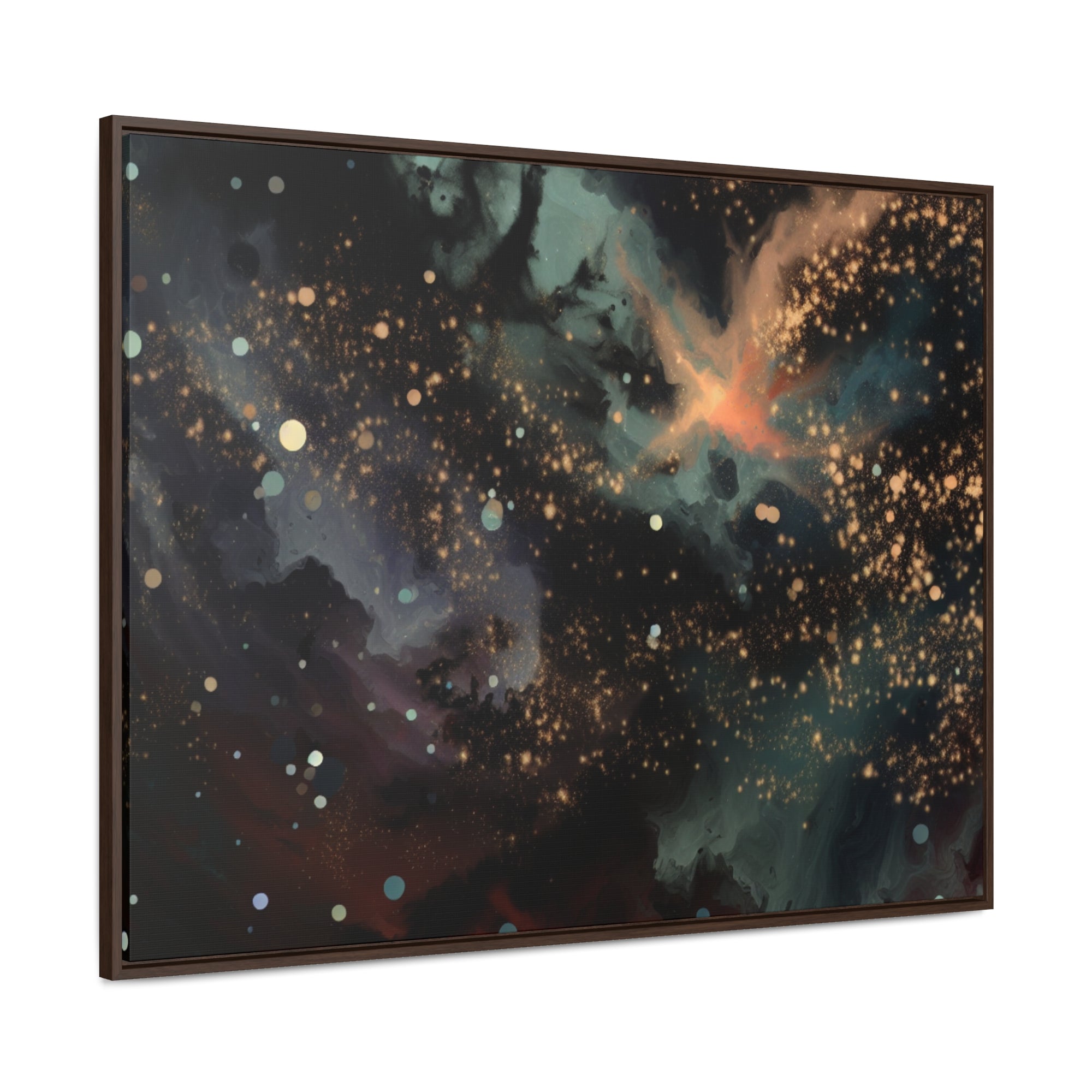 Ethereal Whispers of Infinity | Framed Canvas