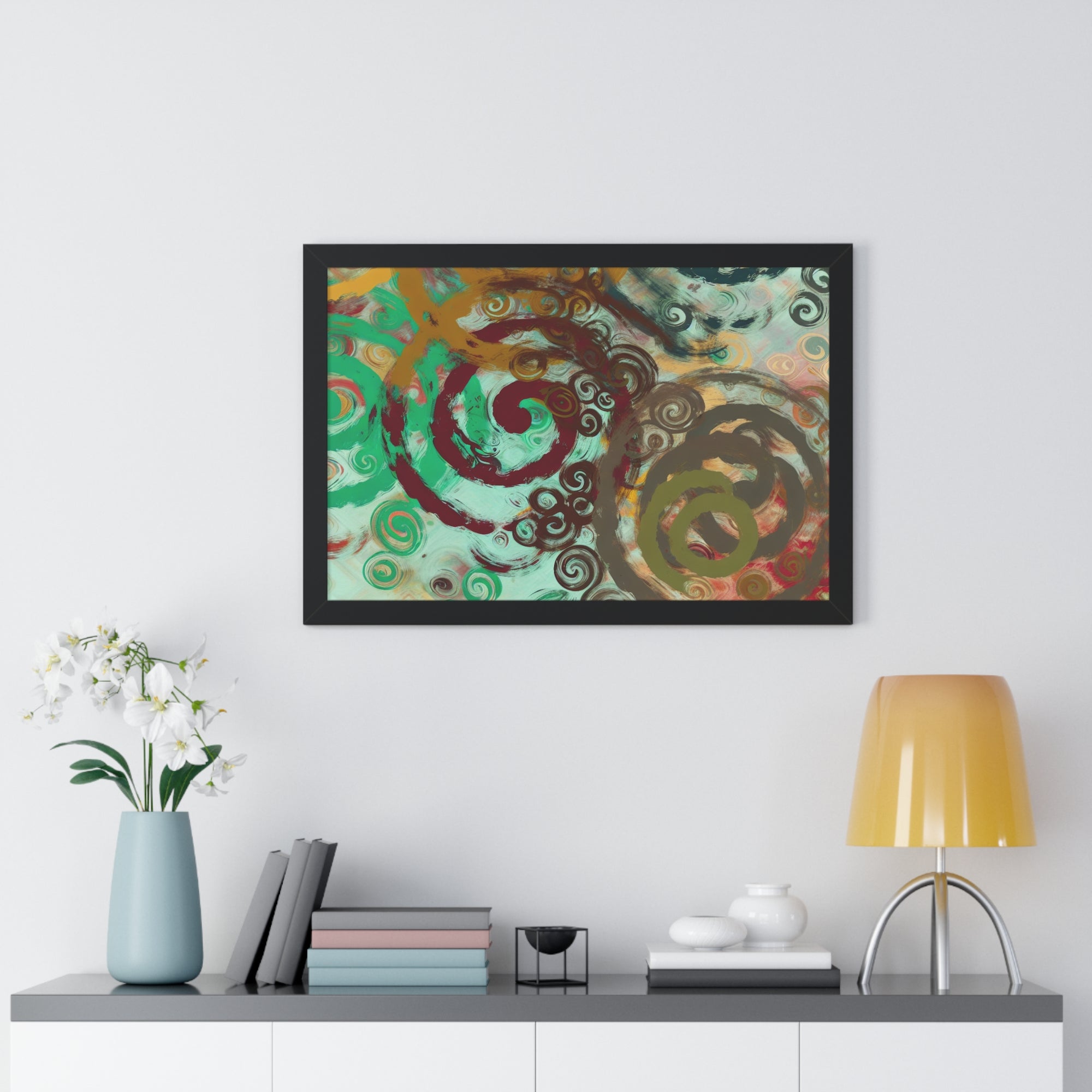 Dance of Colors | Framed Print