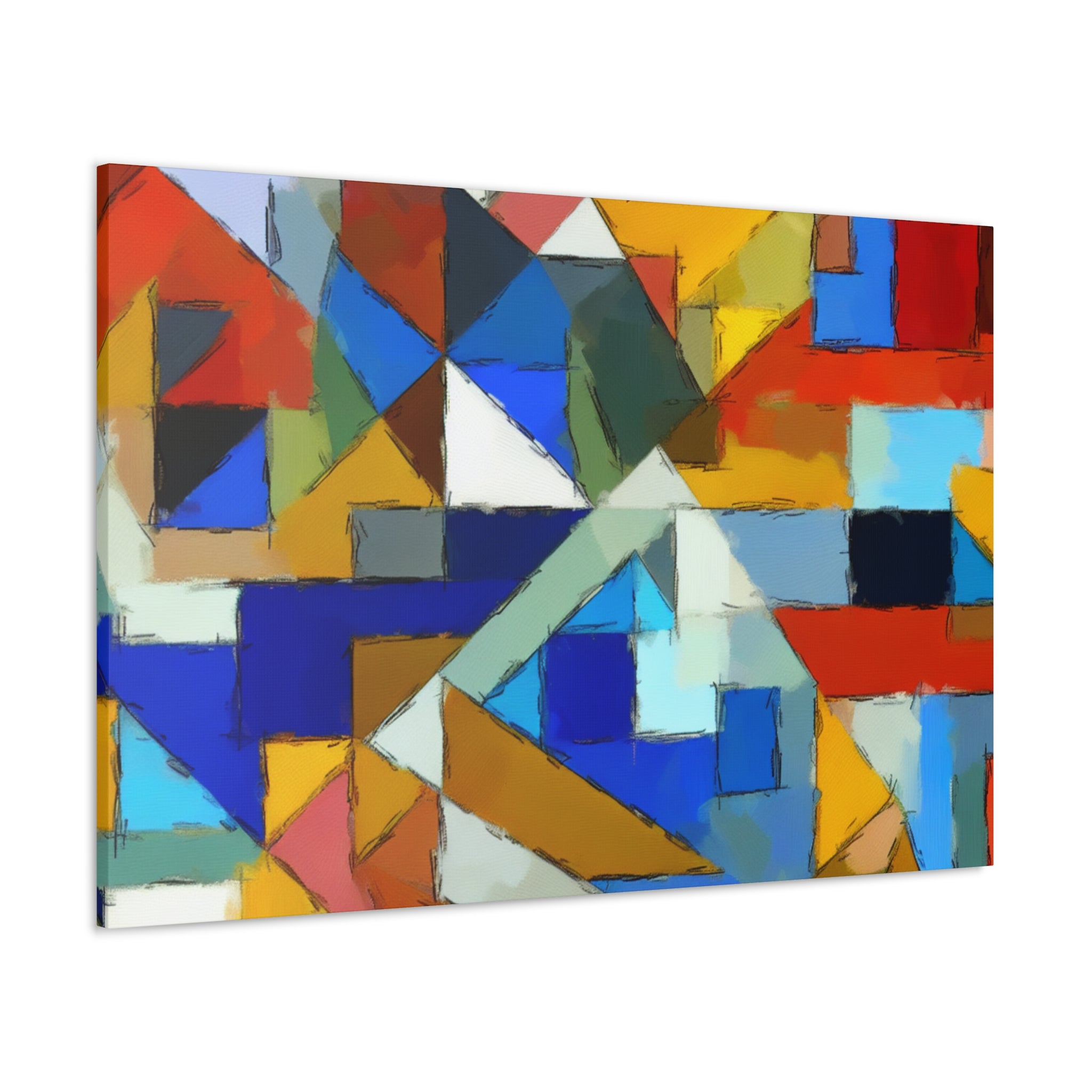 Geometric Pulse and Color | Canvas